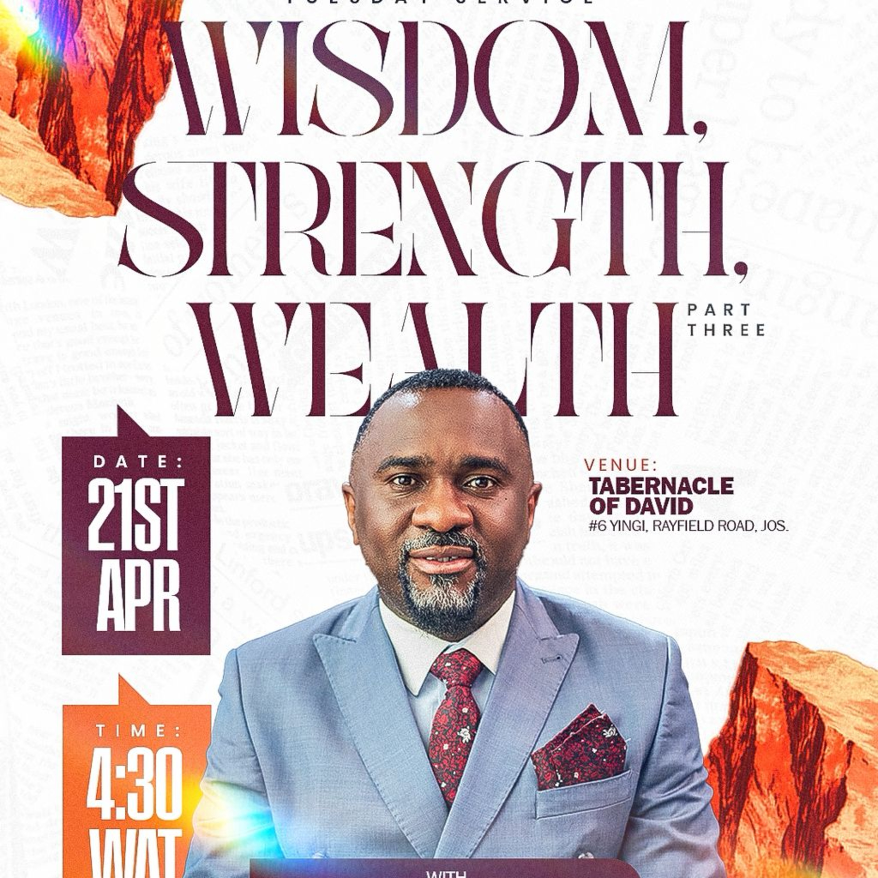 Wisdom, Wealth & Strength III | Pastor Chingtok Ishaku