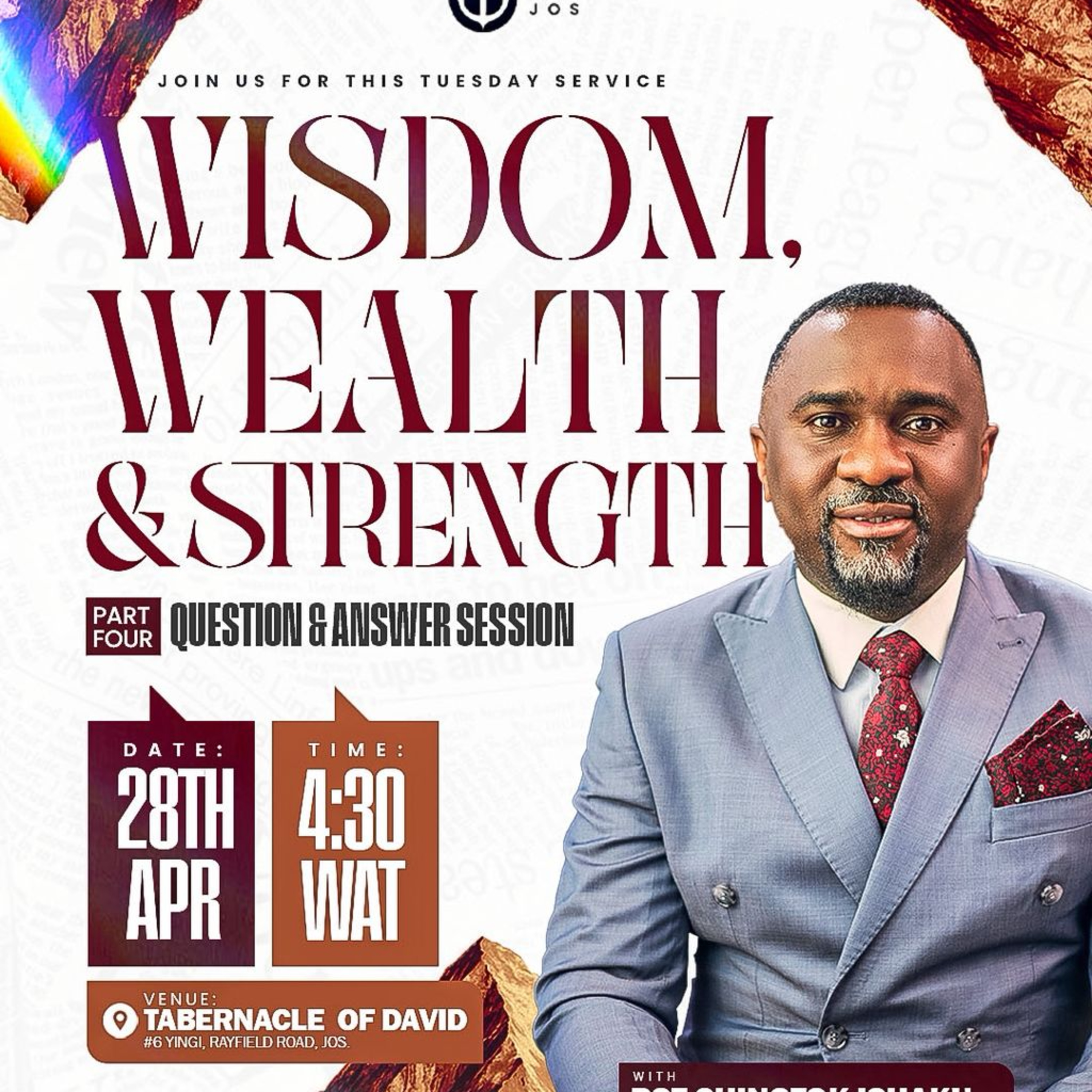 Wisdom, Wealth & Strength: Questions & Answer | Pastor Sarah & Pastor Chingtok Ishaku