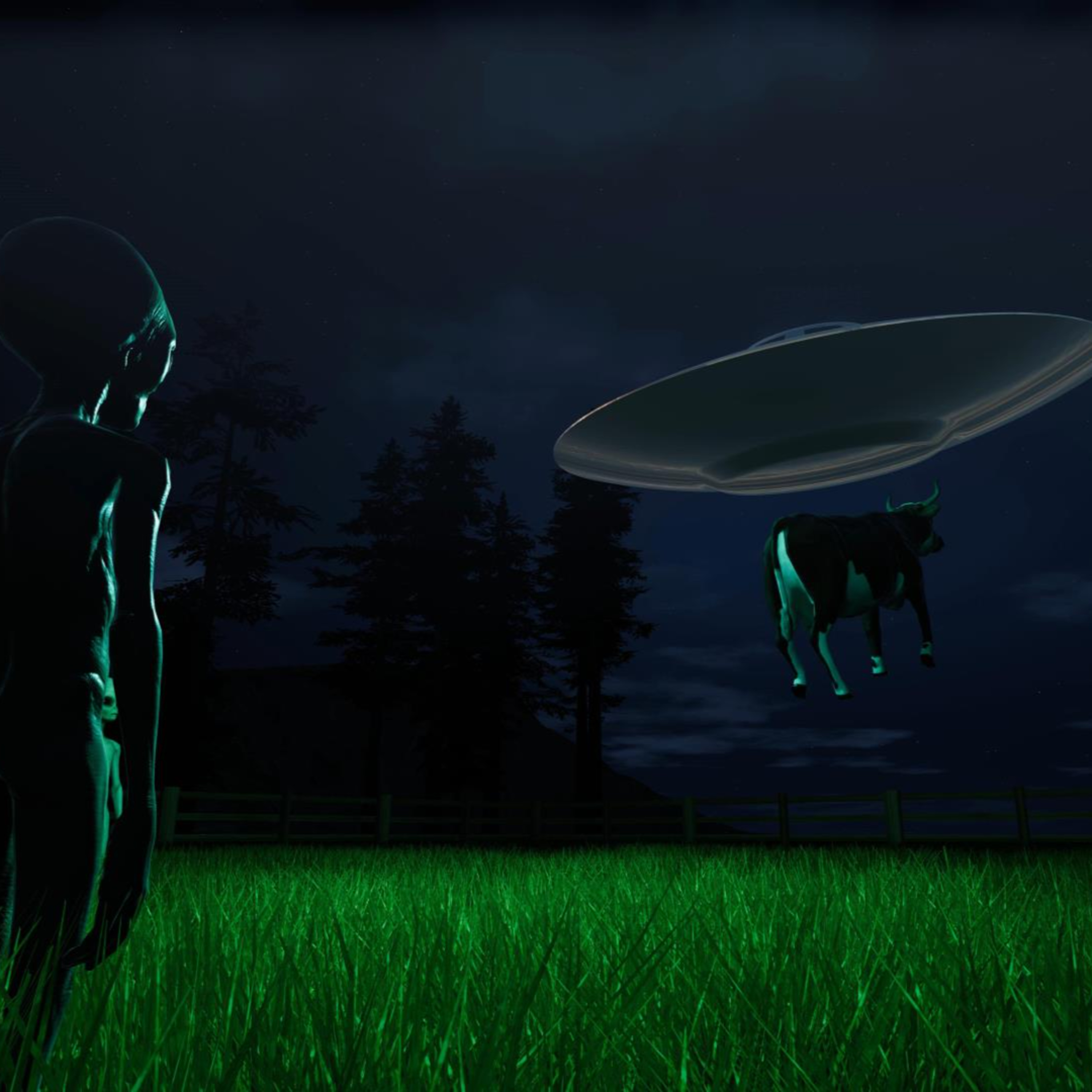 Aliens Massacre Cattle While Scientists Twiddle Thumbs