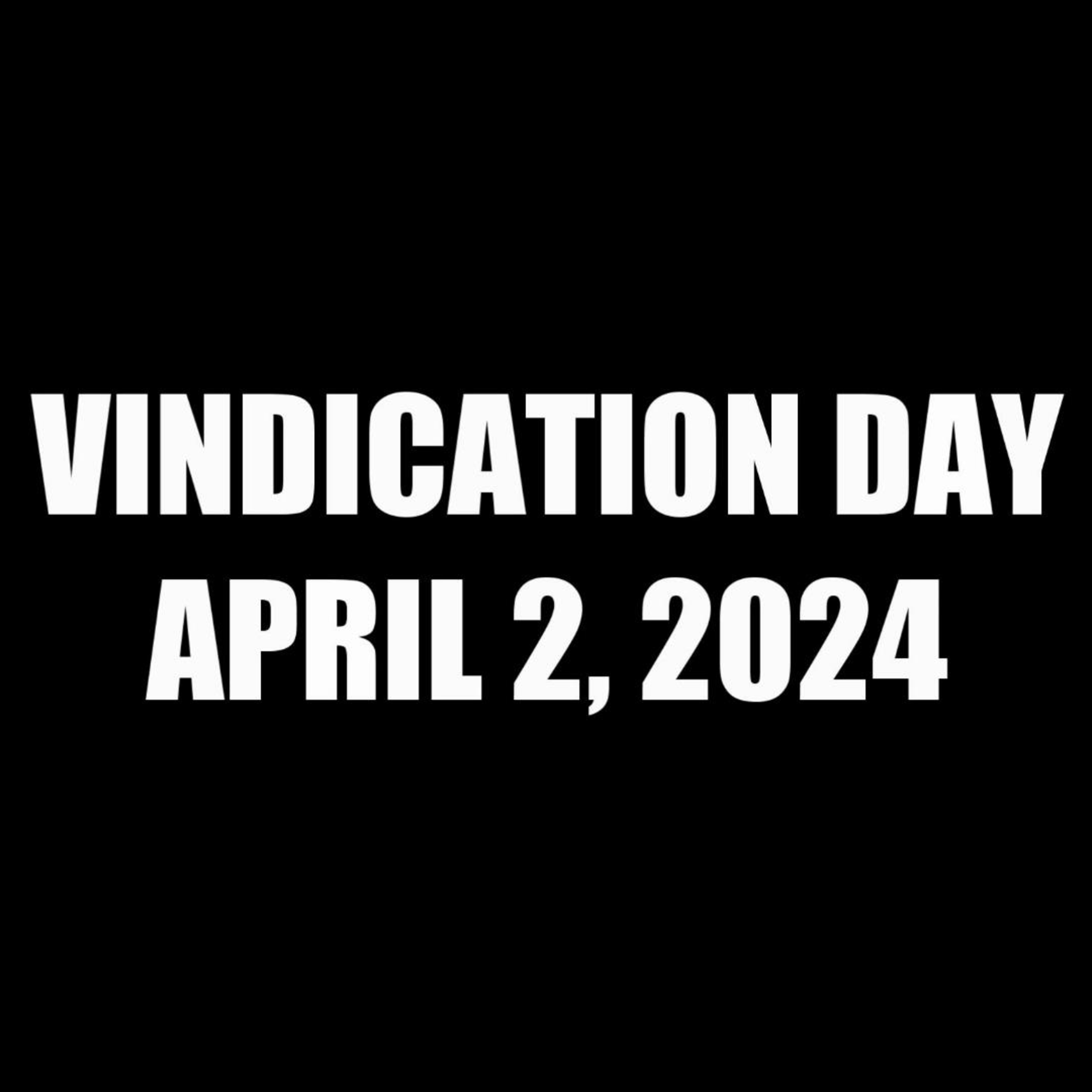 It's Vindication Day!