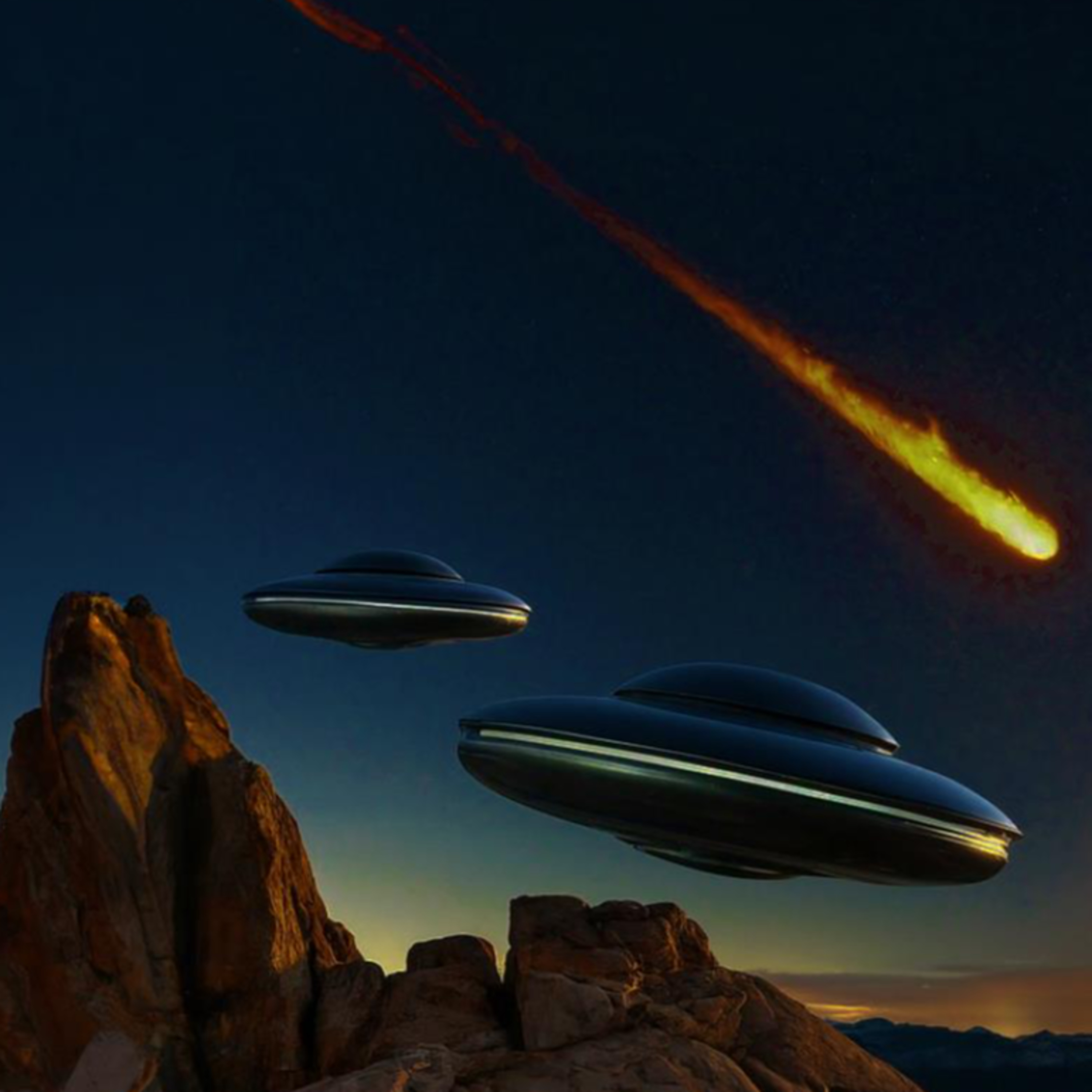 Vegas Alien Case Extreme Deep Dive/Two UFOs Reportedly Circled Spot where Vegas “Meteor” Fell