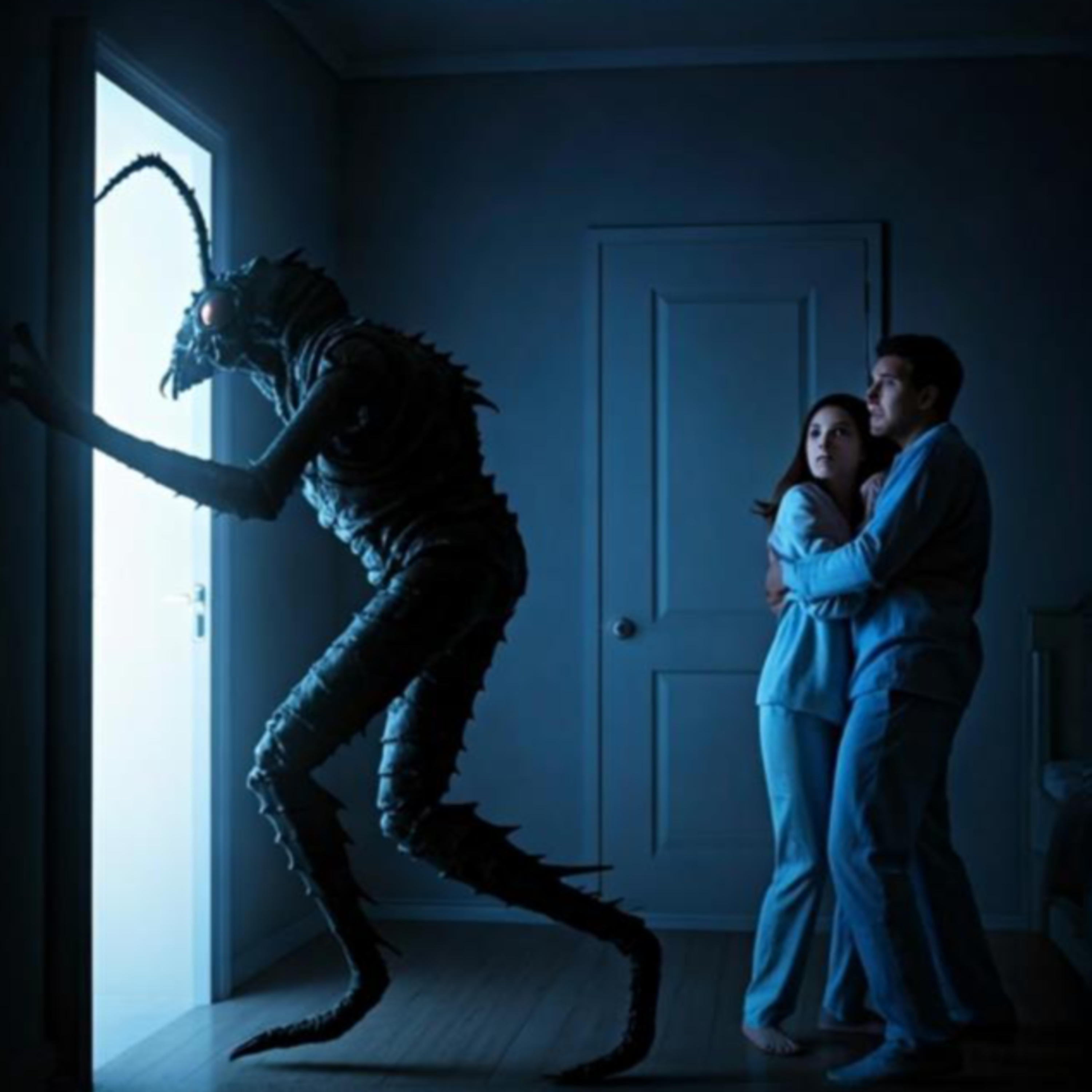 Gettysburg Man Conjured 8-to-10-Foot-Tall Shadowy Mantis Alien Into Bedroom During CE-5 Experiment