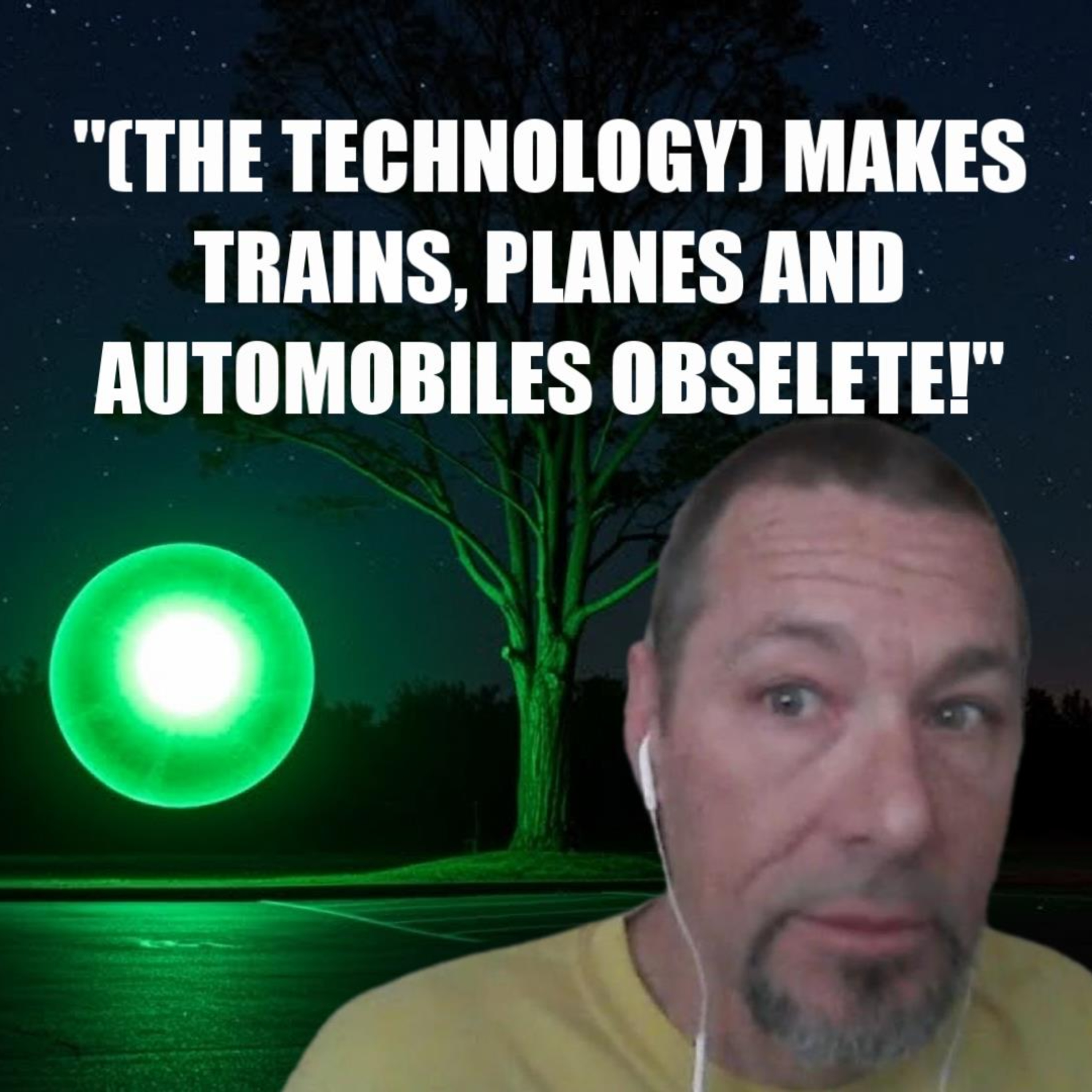Vegas Man Reveals 2021 Encounter with Hovering Green Orb that Flew Away at 35,000+ MPH