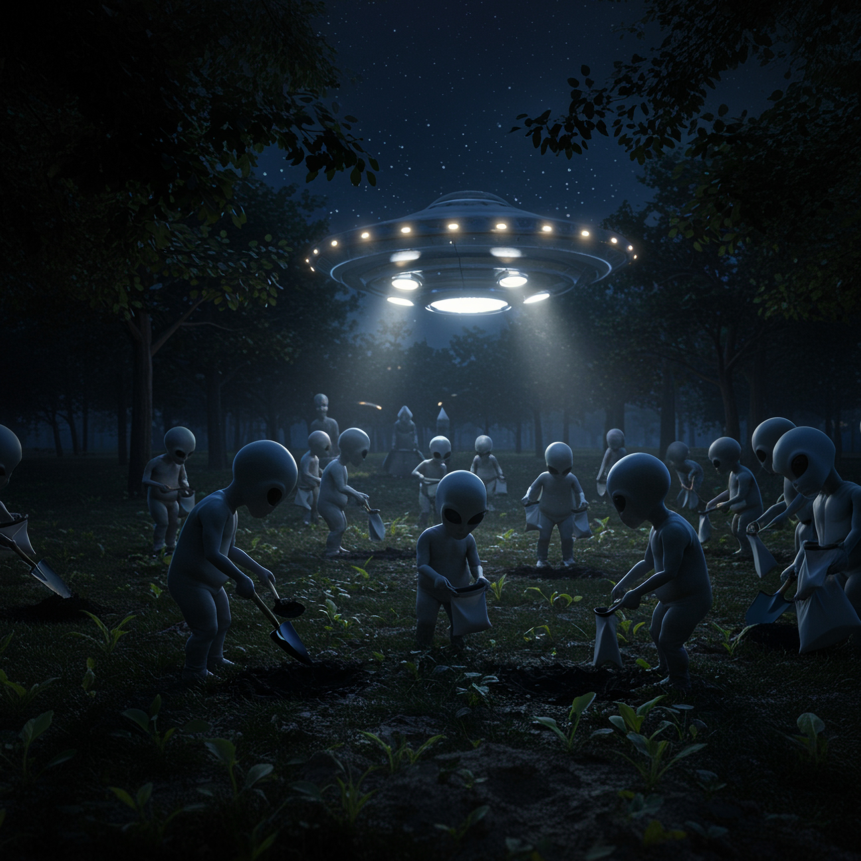 That Time Aliens Were Seen Digging Holes in a New Jersey Park/What is a “Trained Observer?”