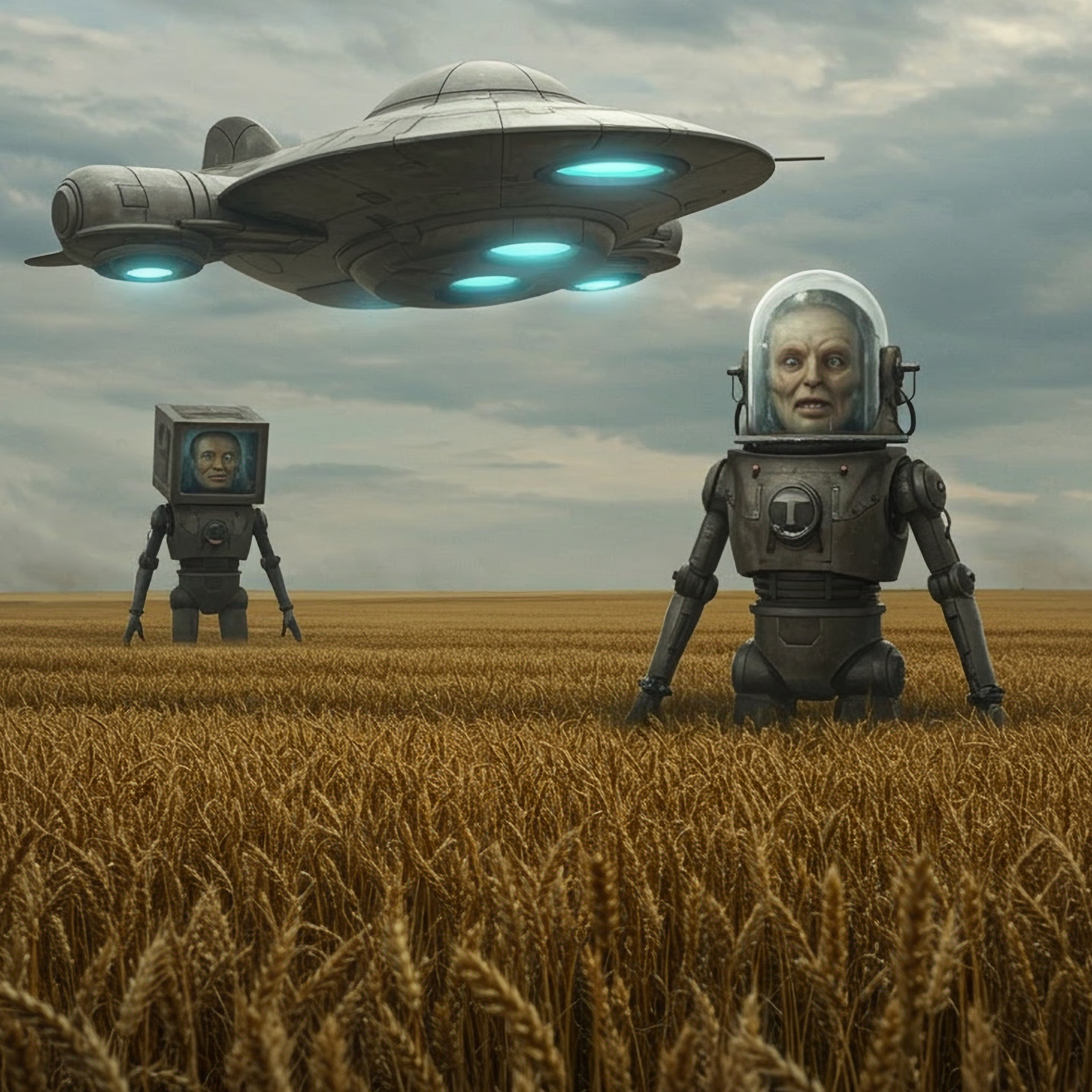 When Humans Encounter Robots from Other Worlds