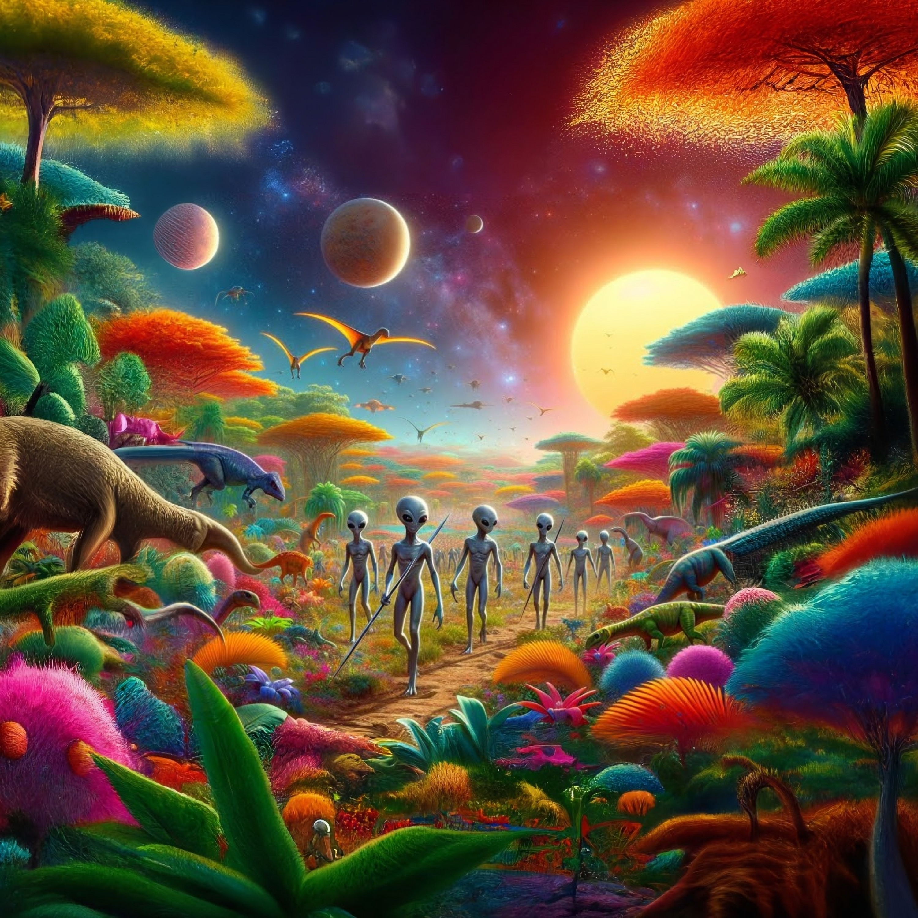 Historical Records of Aliens; Also, Vegas Alien Update