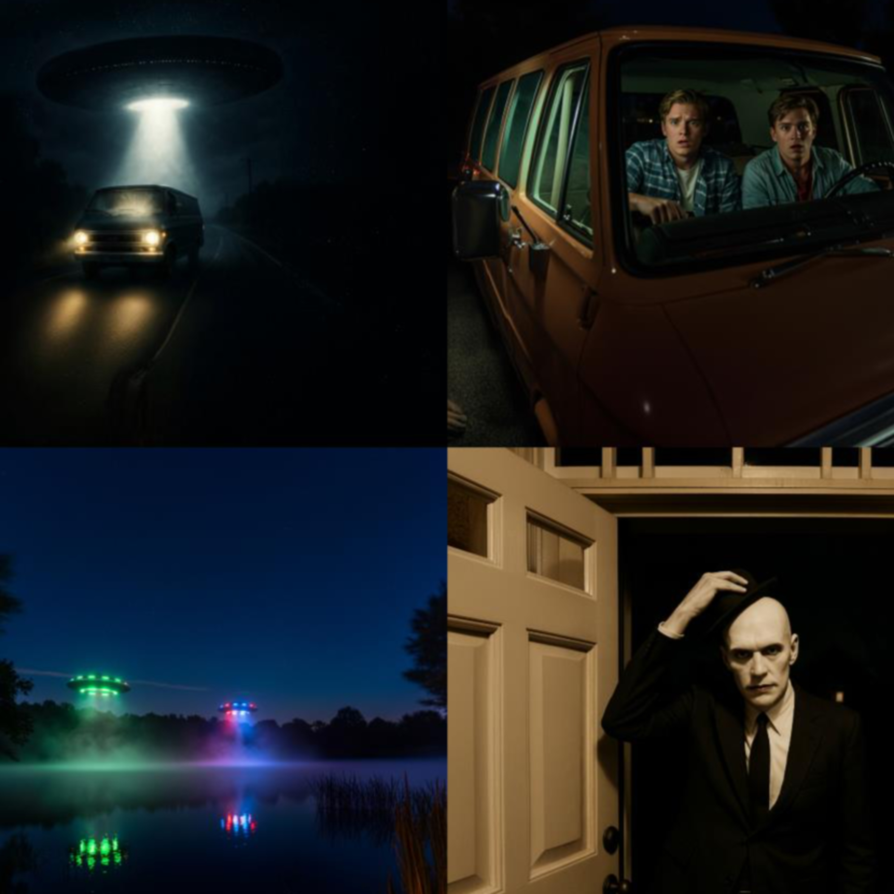 Incredible UFO/Alien Abduction Event Culminates with Bizarre MIB Encounter