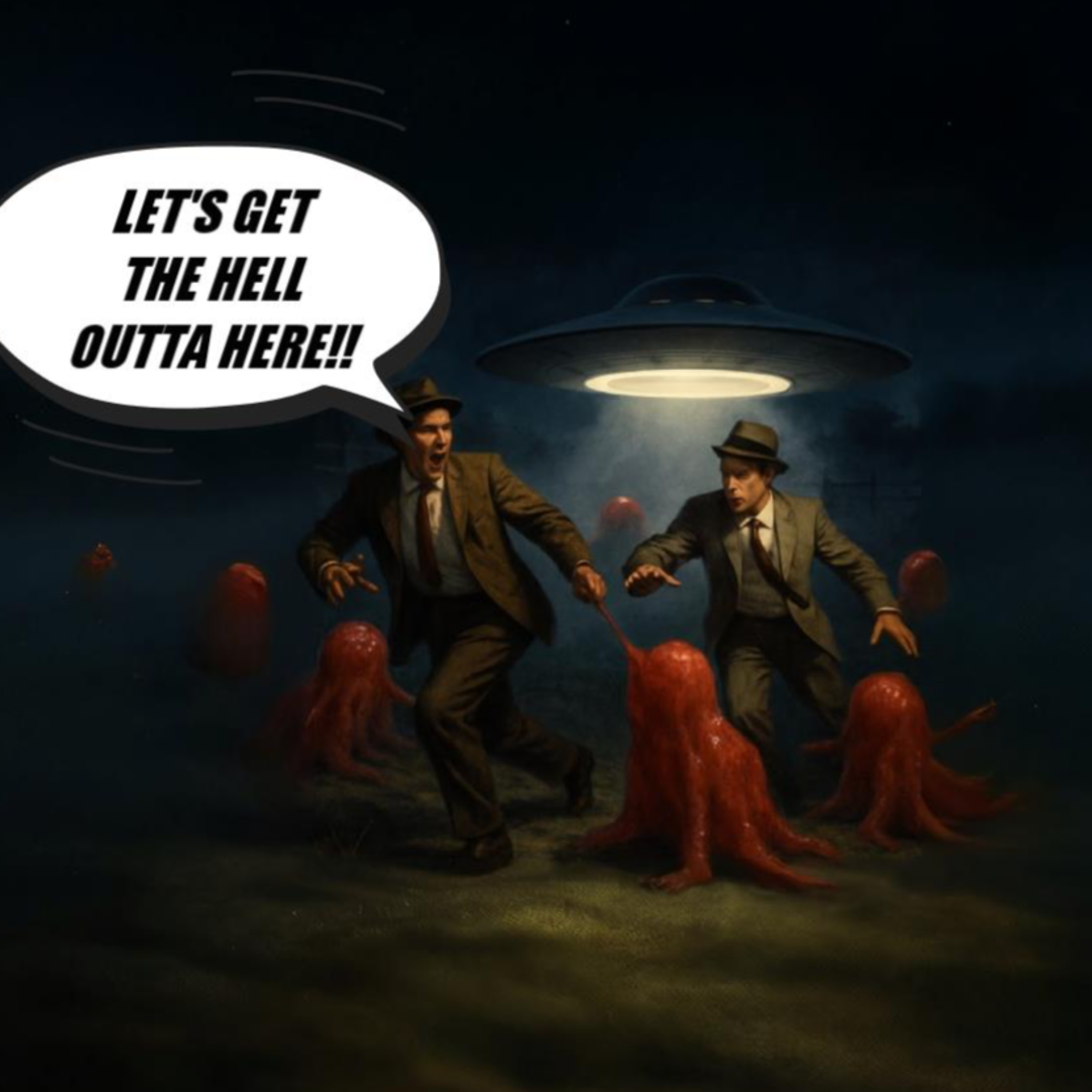 Blob-like Beings Try to Abduct Two Swedes/ET Commandeers Car, Terrifies Driver and Passenger