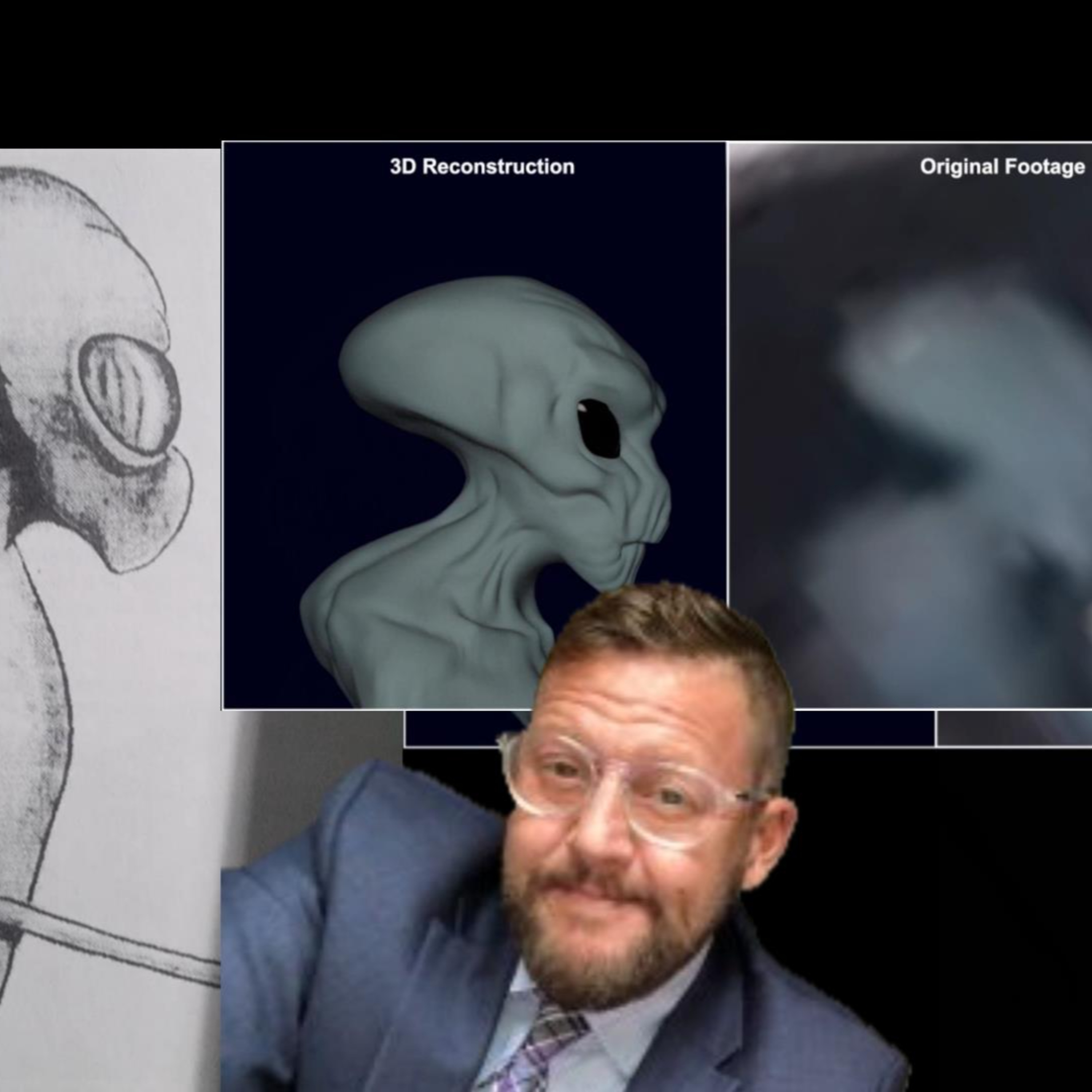 Compton Alien Resembles “Allagash Four” Insectoid Abductor, with Scott Roder