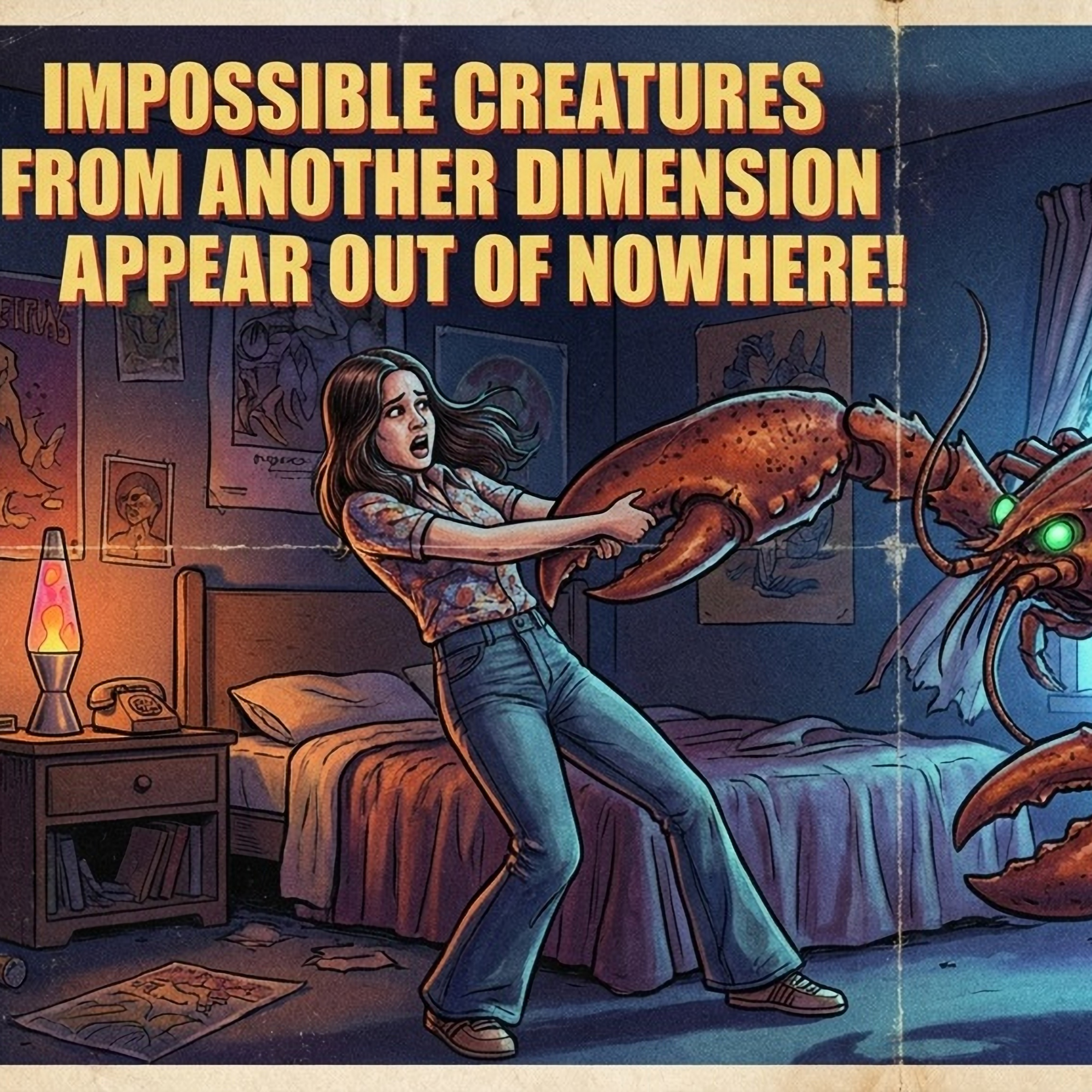 Giant Lobster-Like Alien Tries to Abduct Teenage Girl. Also, 2018 Oregon Backyard ETs Update