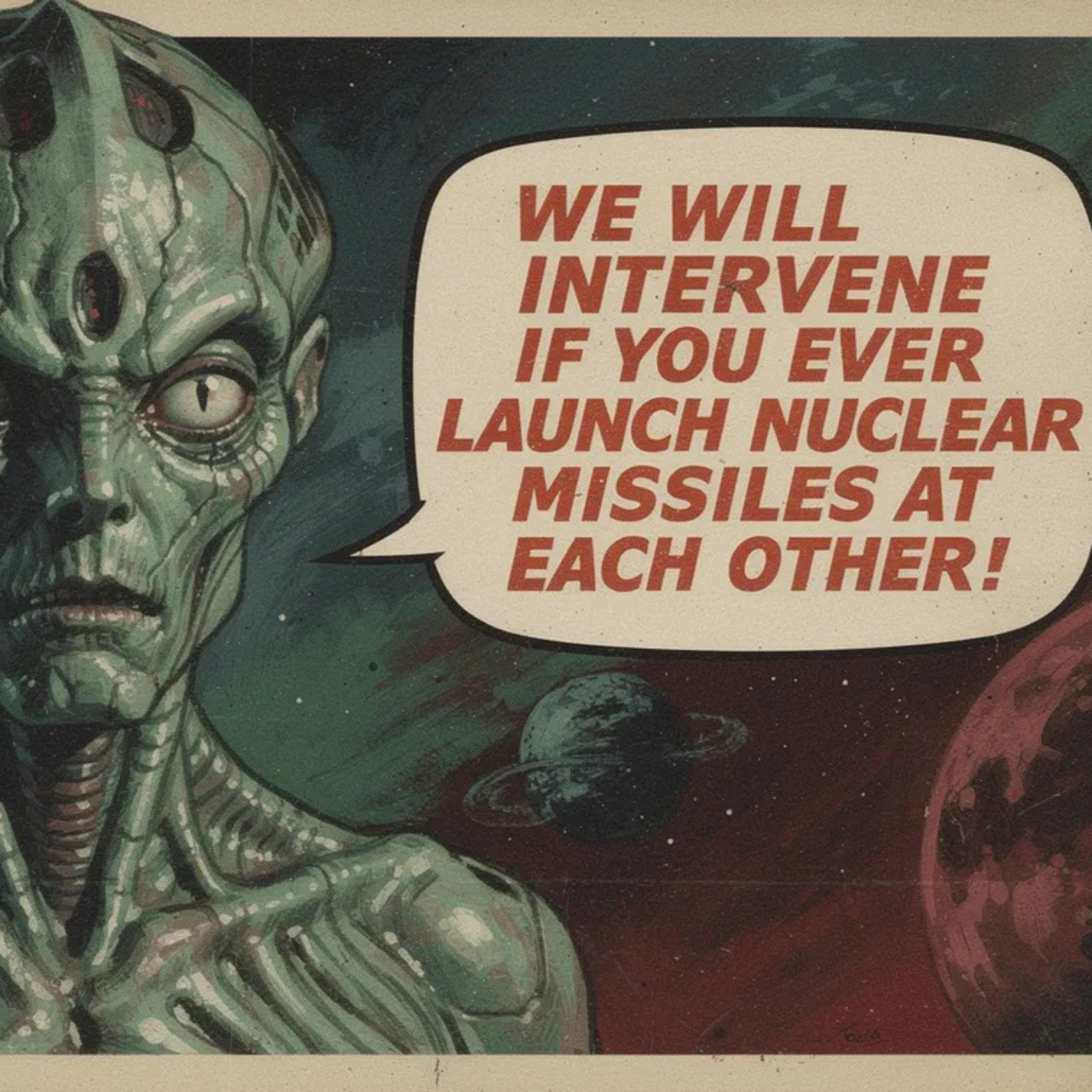 ETs Will Intervene to Prevent Nuclear War, Reports Alien Abductee Air Force Vet