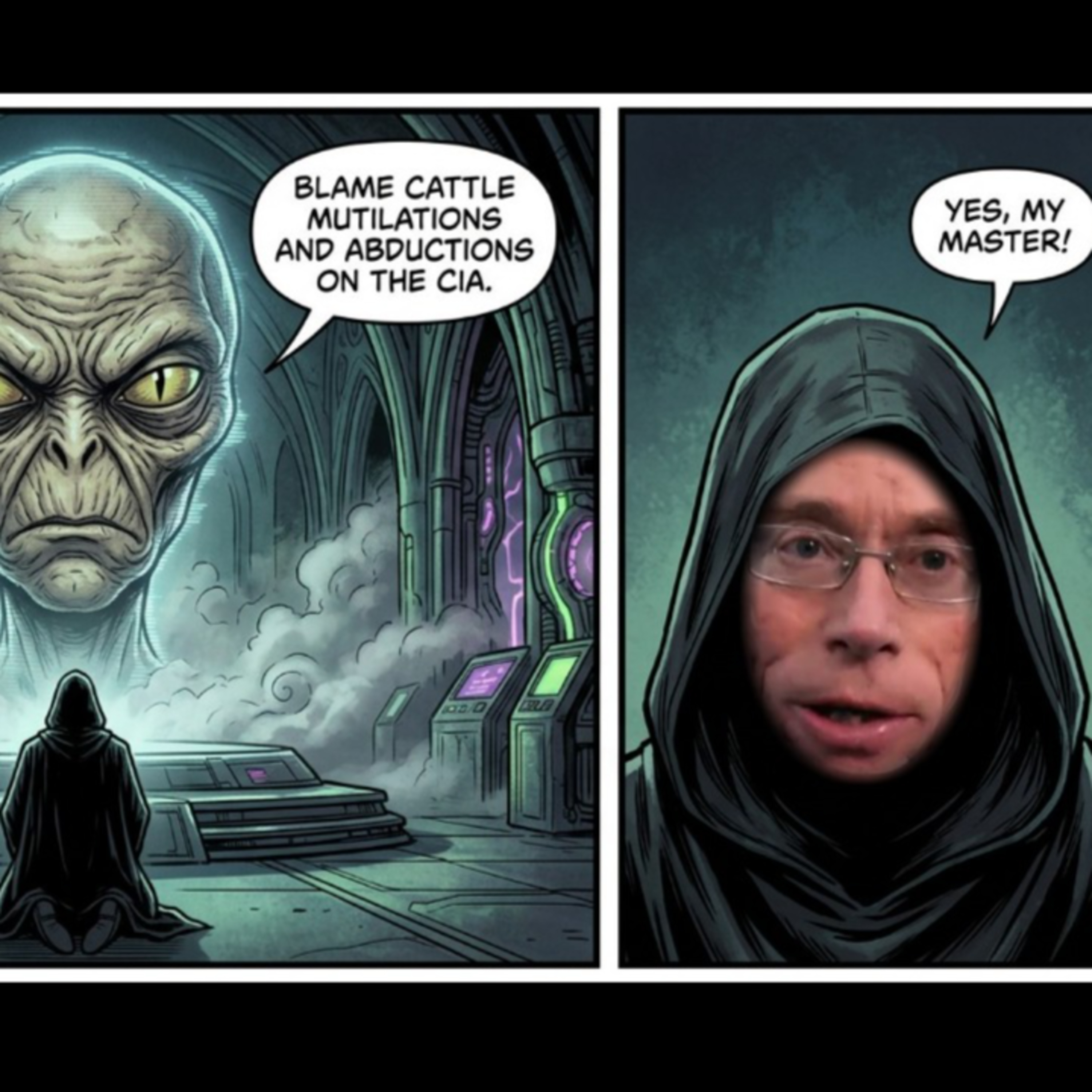 Dr. Steven Greer Acts Like a Political Hack Agent - For the Aliens!