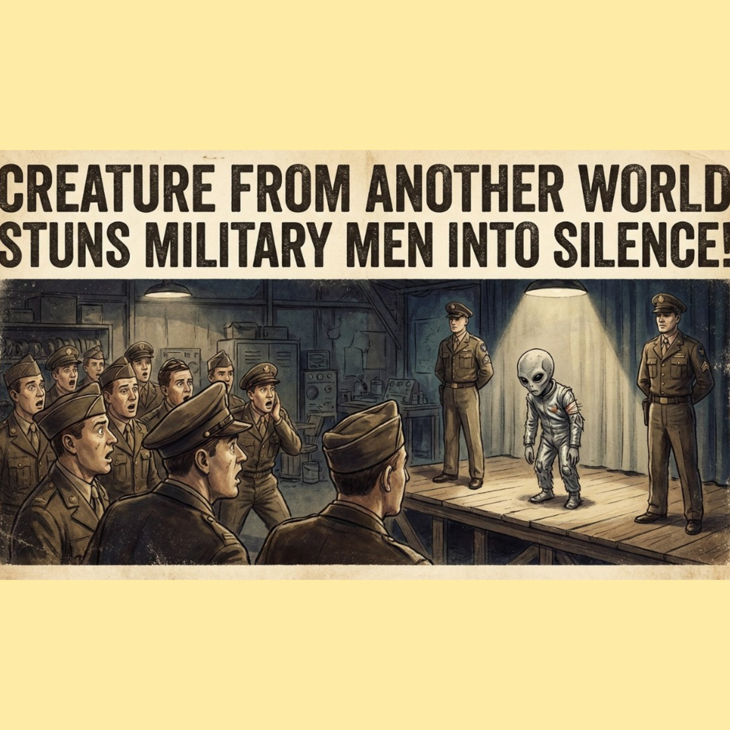 Military Students Were Shown Living Roswell Alien. Also, Gen. McCasland Update