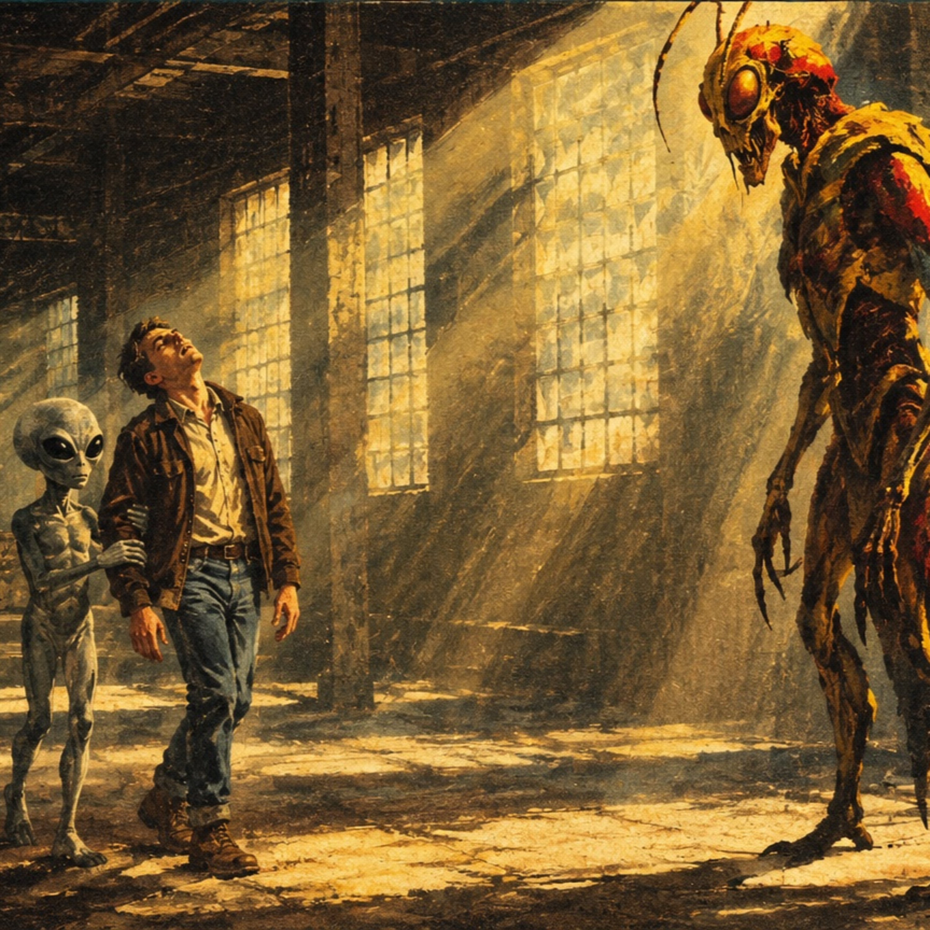 Man says He Broke Grey Alien’s Arm During Abduction. Also, Update on PA Backyard Alien Case episode artwork