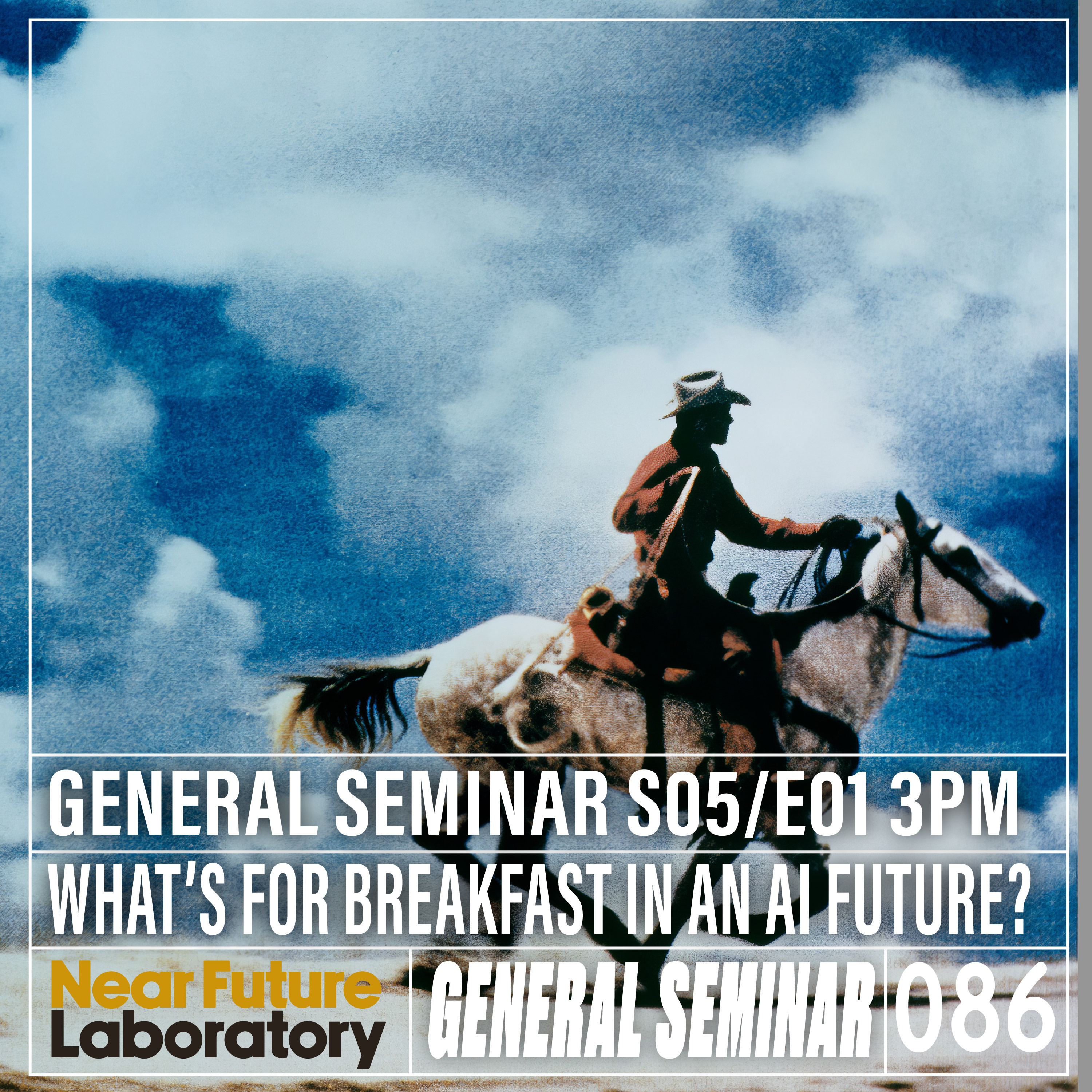 Cover Image for Near Future Laboratory Podcast N°086 - What's for Breakfast In An AI Future Part 2 with host Julian Bleecker