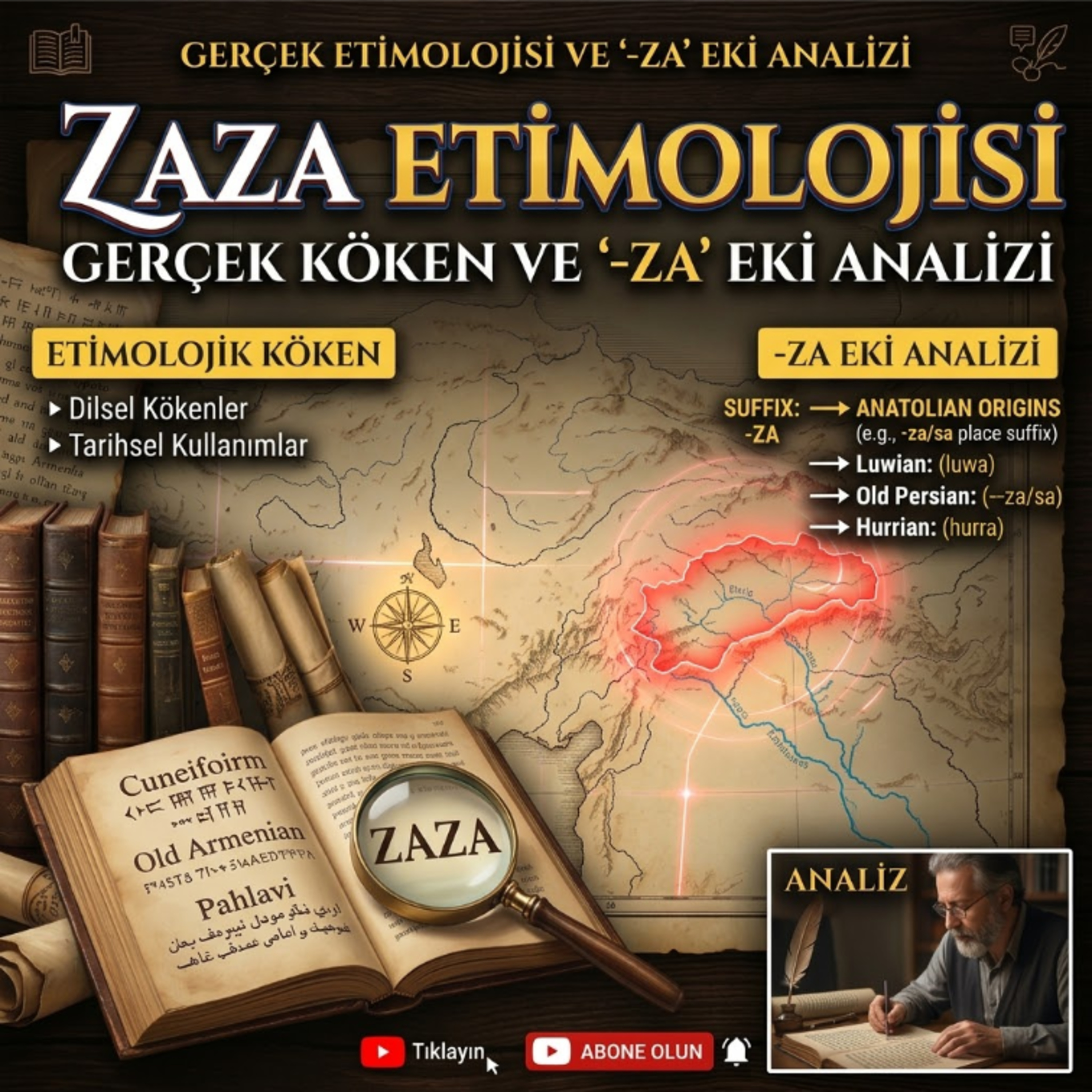 Zaza Kelimesinin Gerçek Etimolojisi ve Za Ekinin Anlamı