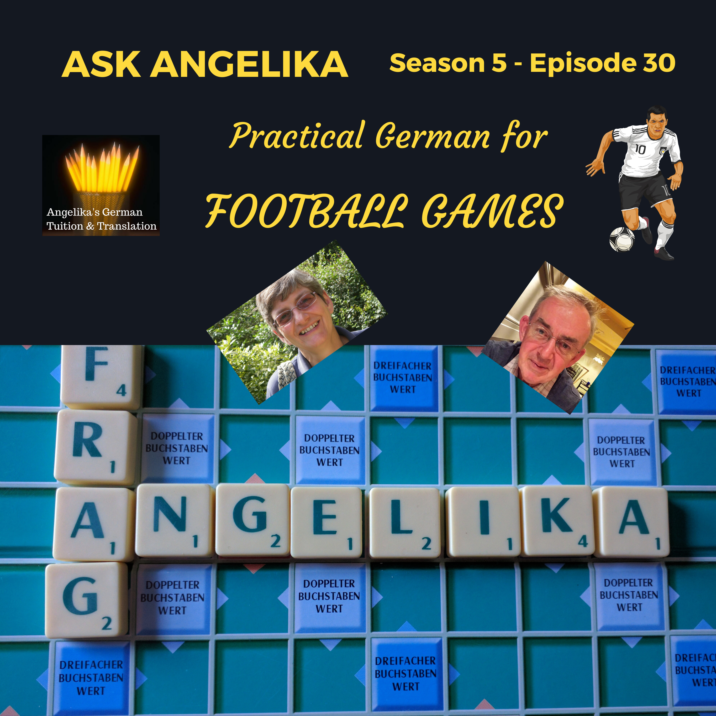 Ask Angelika Season 5 Episode 30 - Practical German for Football Games