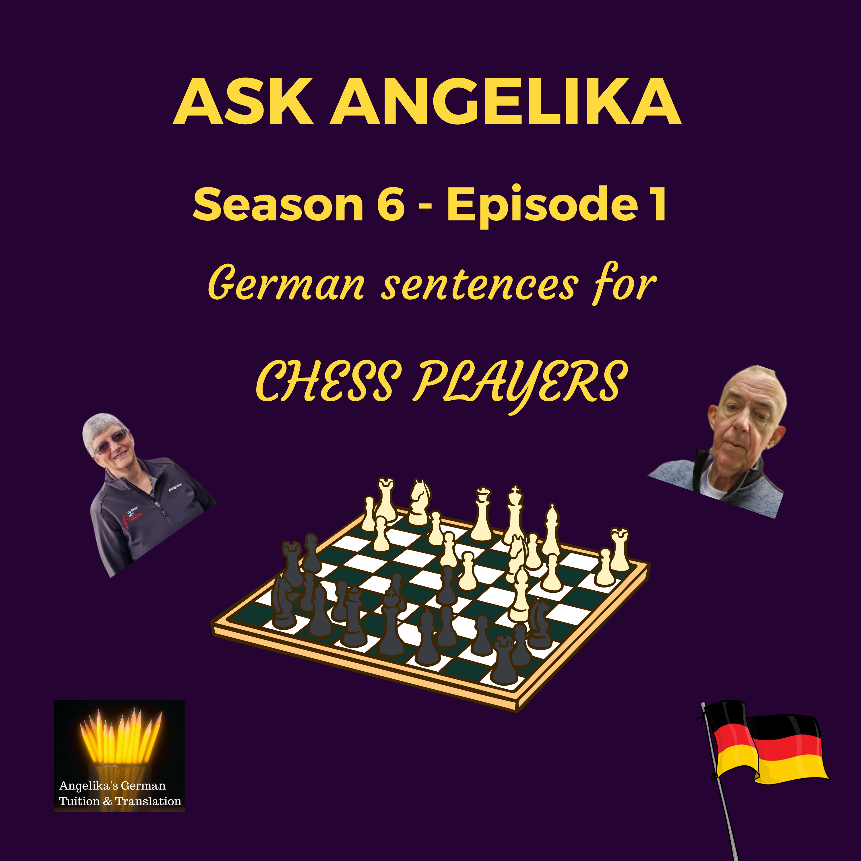 Ask Angelika Season 6 Episode 1 - German sentences for chess players