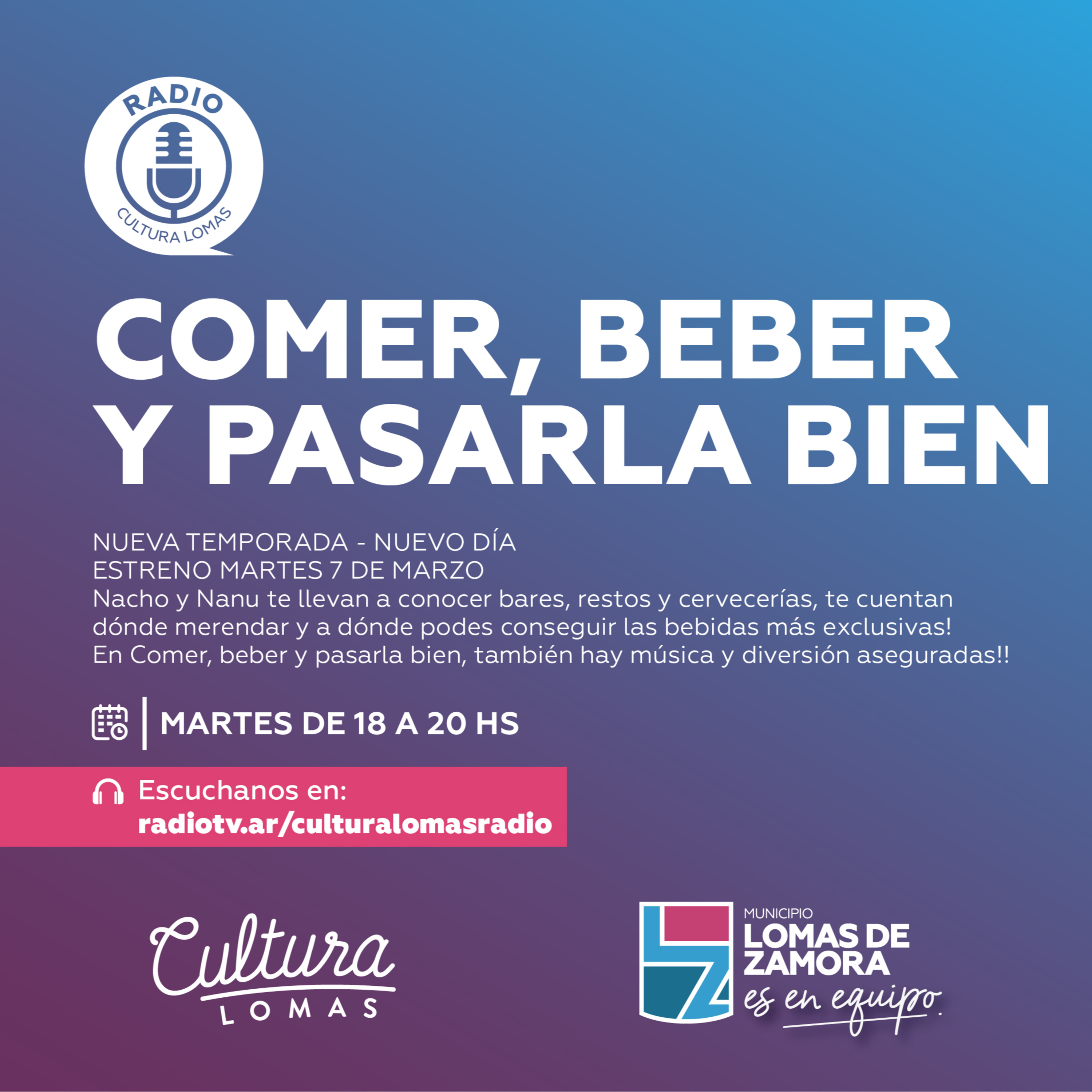 Comer, Beber y Pasarla Bien - Programa Completo (28 de Marzo)