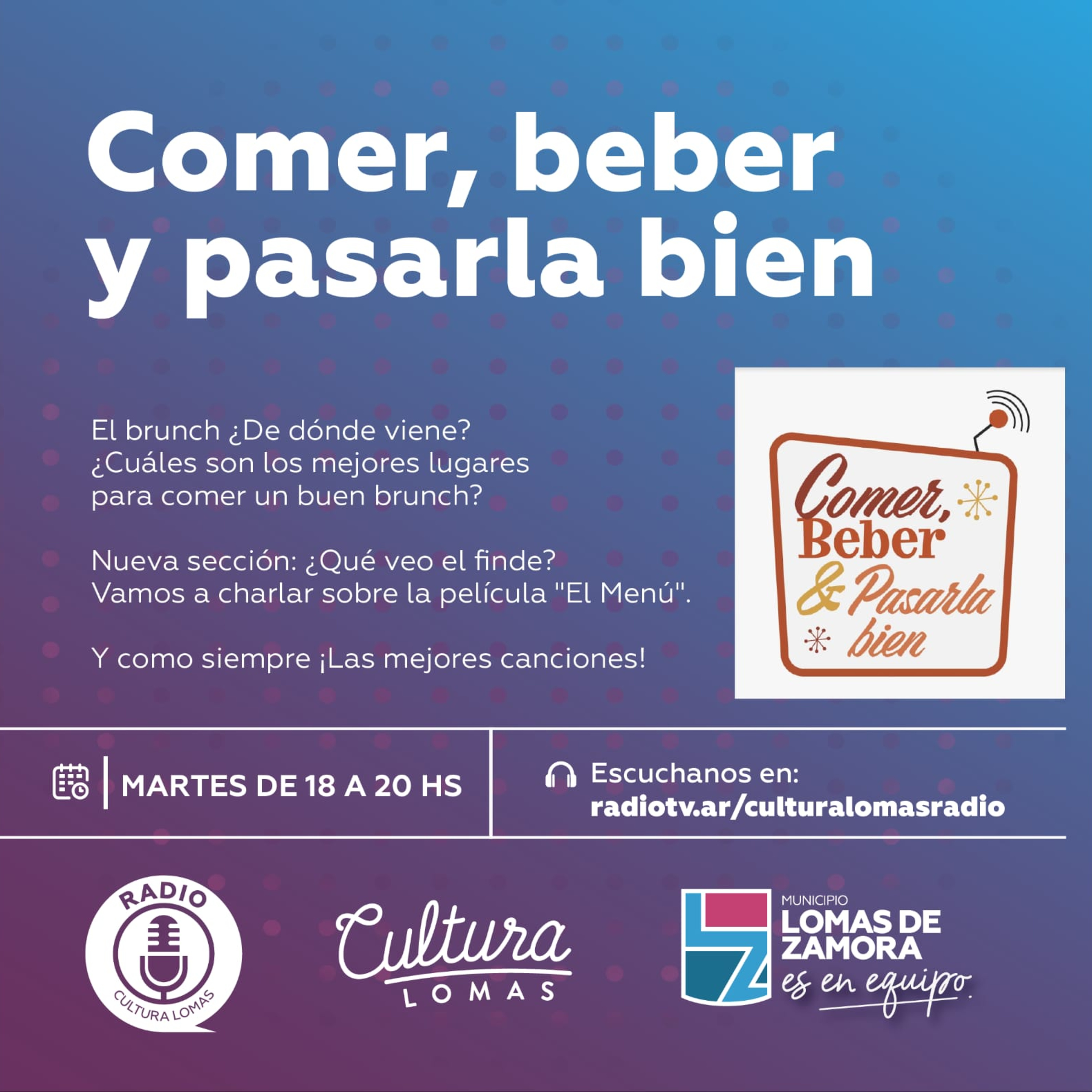Comer, Beber y Pasarla Bien - Programa Completo (25 de abril)