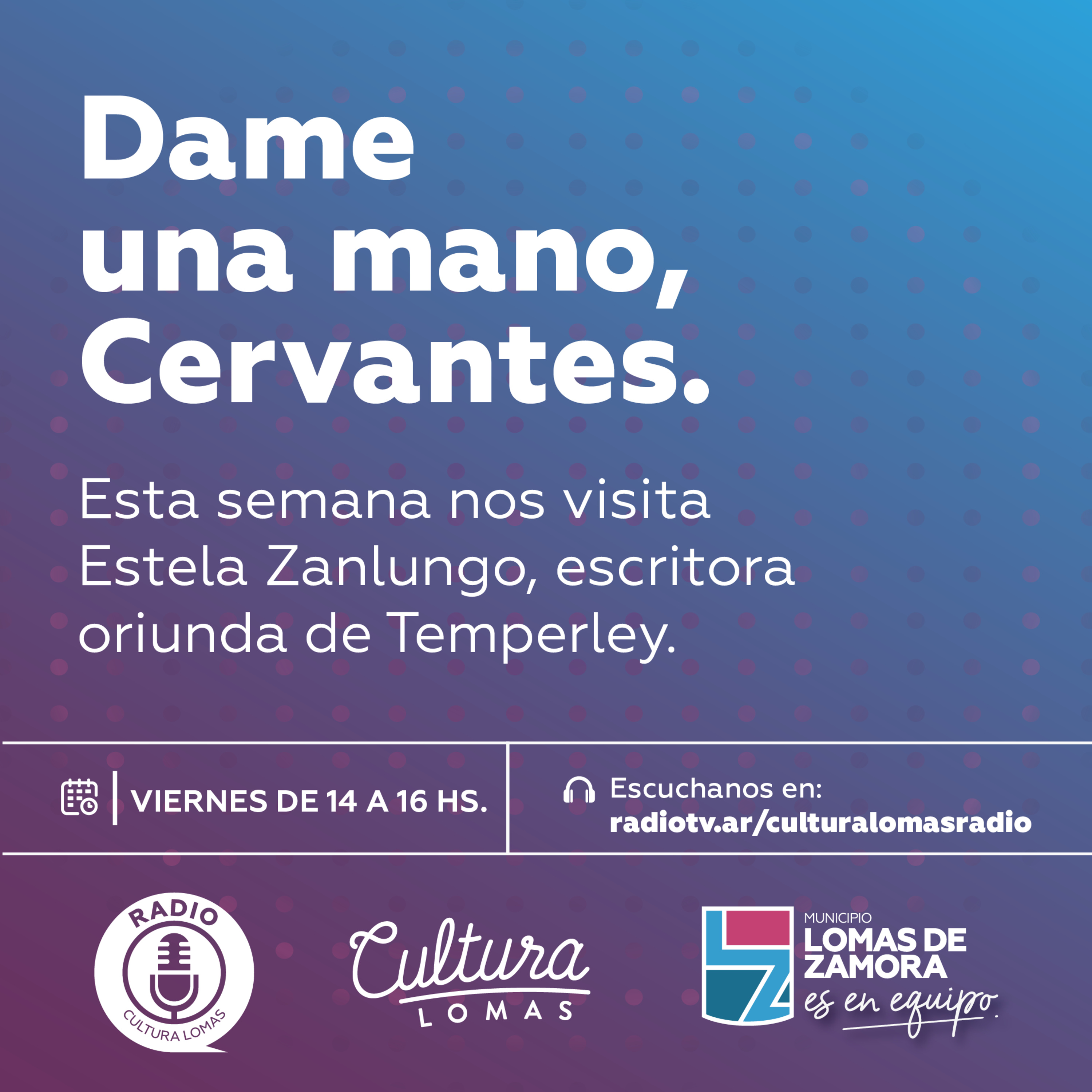 Dame una mano, Cervantes - Programa Completo (28 de Abril)