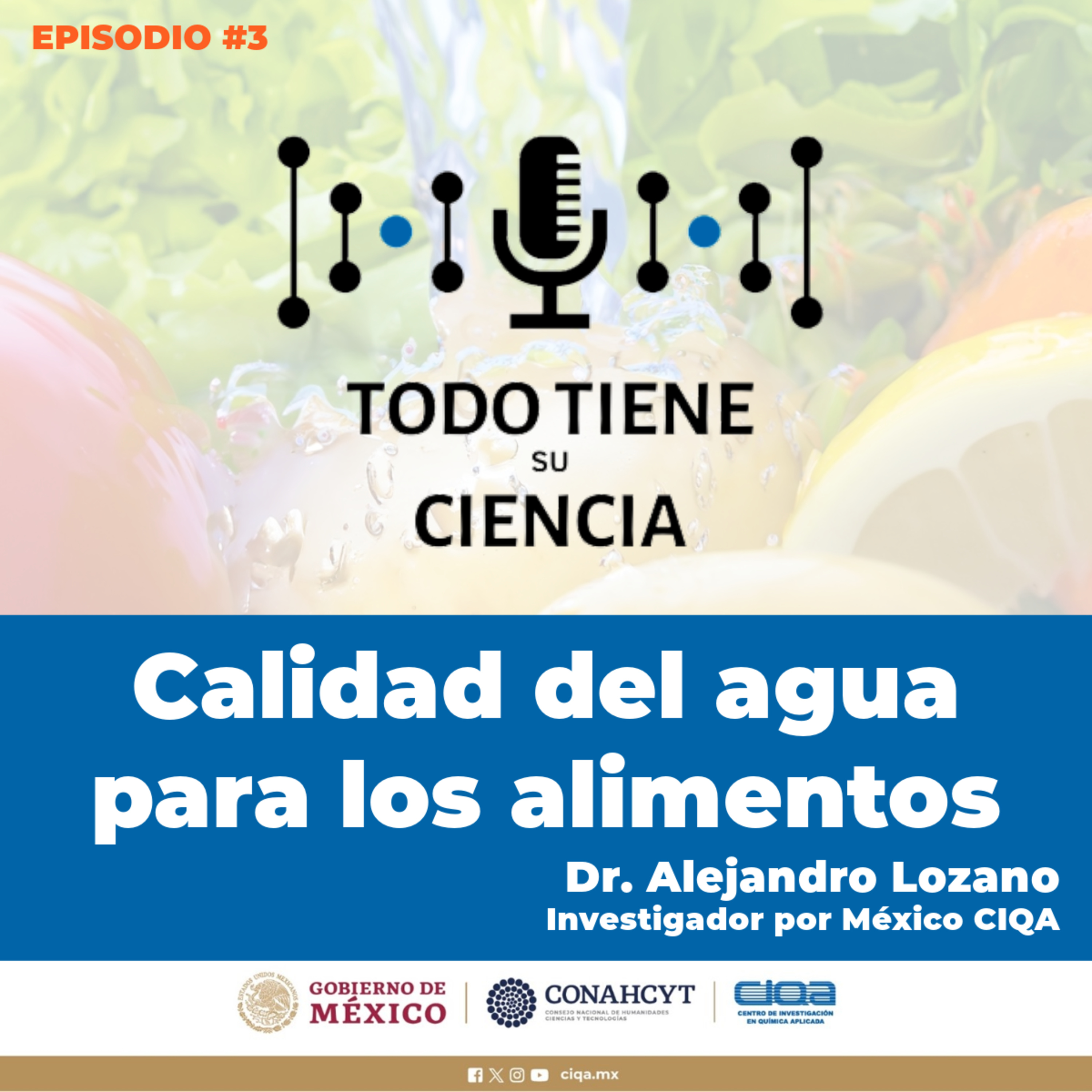 Todo tiene su ciencia: Calidad del agua para los alimentos episode artwork