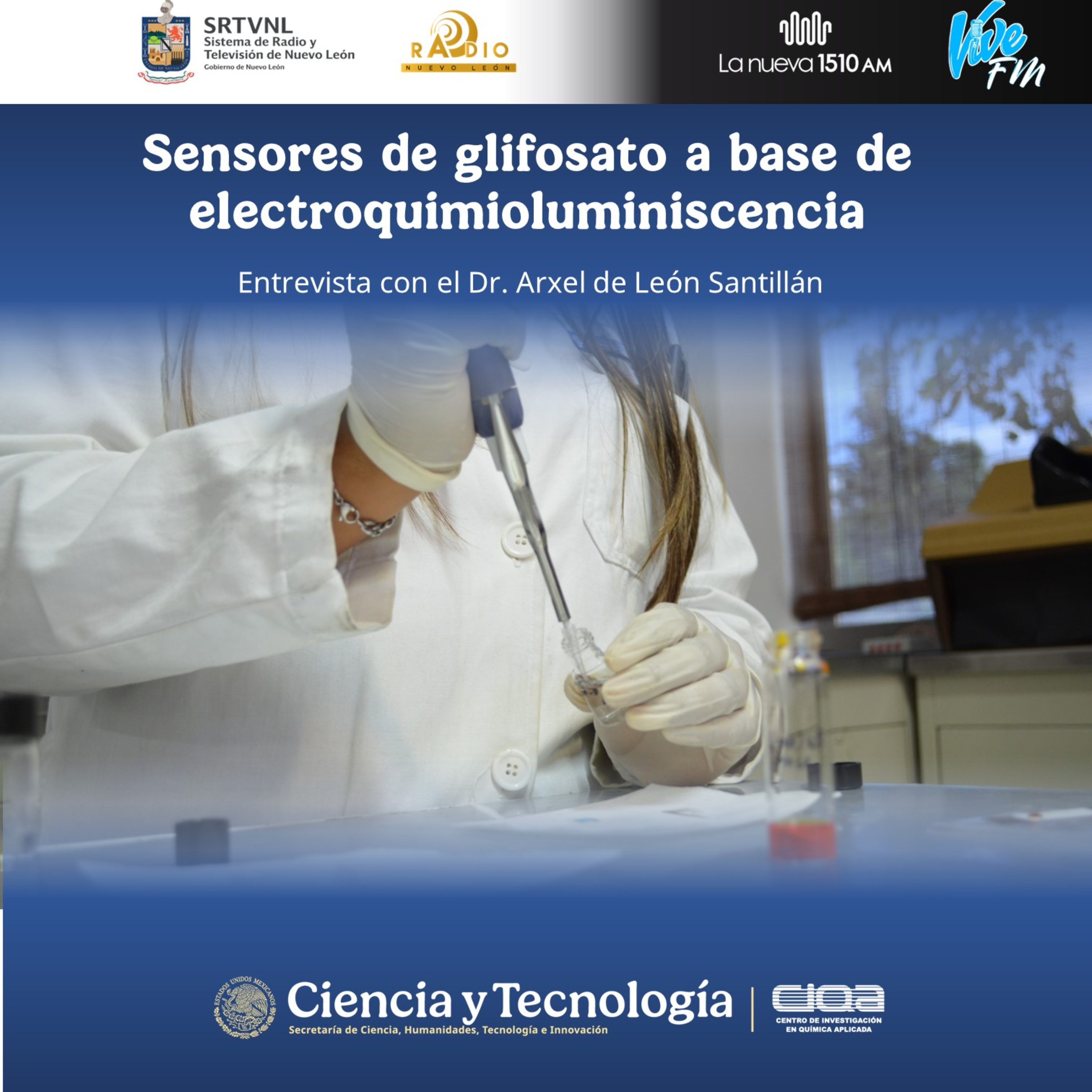 Entrevista en el programa UNIVERSO XXI: Sensores de glifosato a base de electroquimioluminiscencia episode artwork