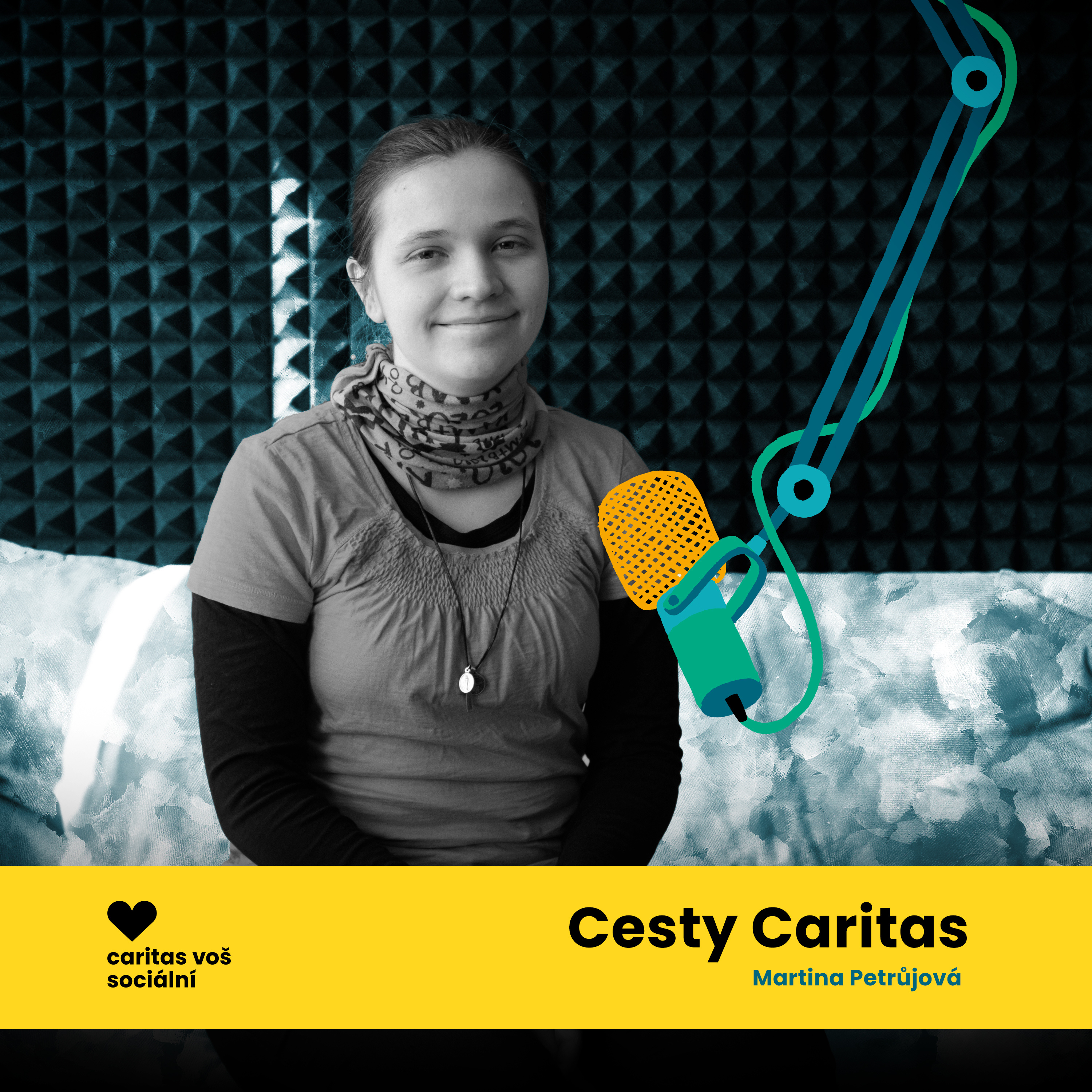 Martina Petrůjová - časem jsem se přestala bát chodit sama po osadě, když se ke mně seběhly místní děti a já jsem tím pádem měla pocit, že jdu se školkou episode artwork