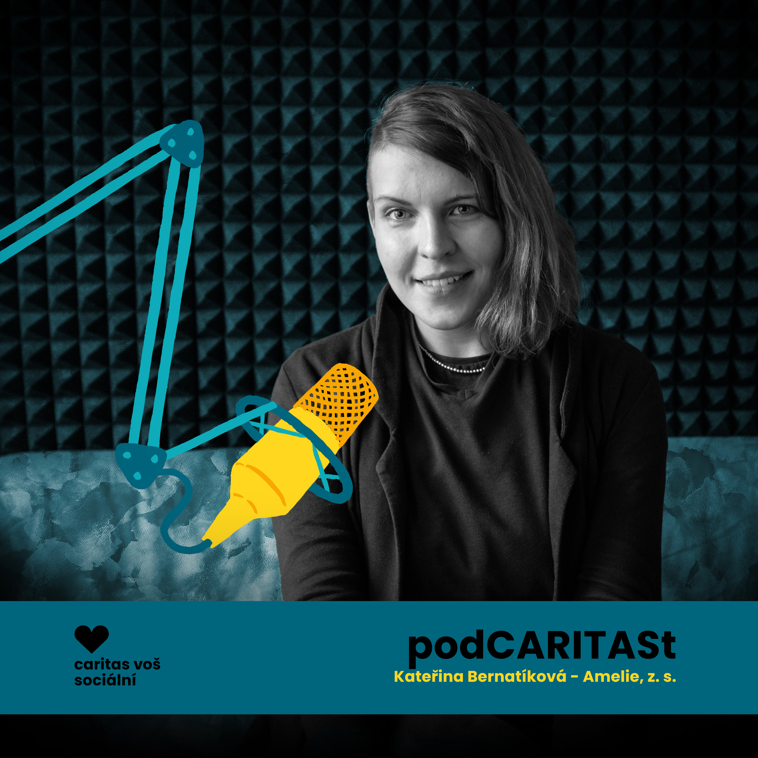 Kateřina Bernatíková z Amelie, z. s. - role koordinátorky dobrovolníků si spíš našla mě, než já ji episode artwork
