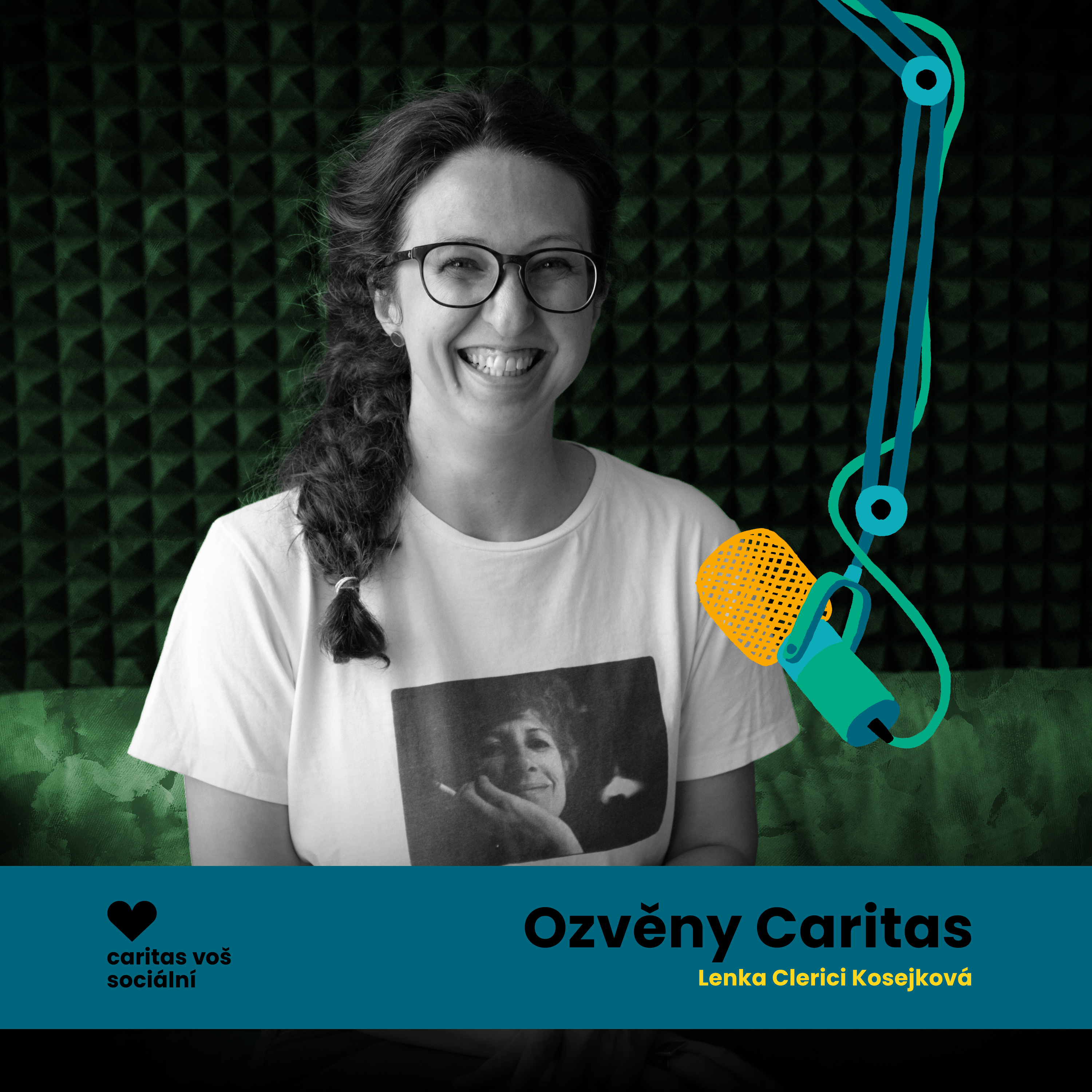 Lenka Clerici Kosejková - Caritas je fakt pestrá a člověk se tu díky tomu může hledat episode artwork