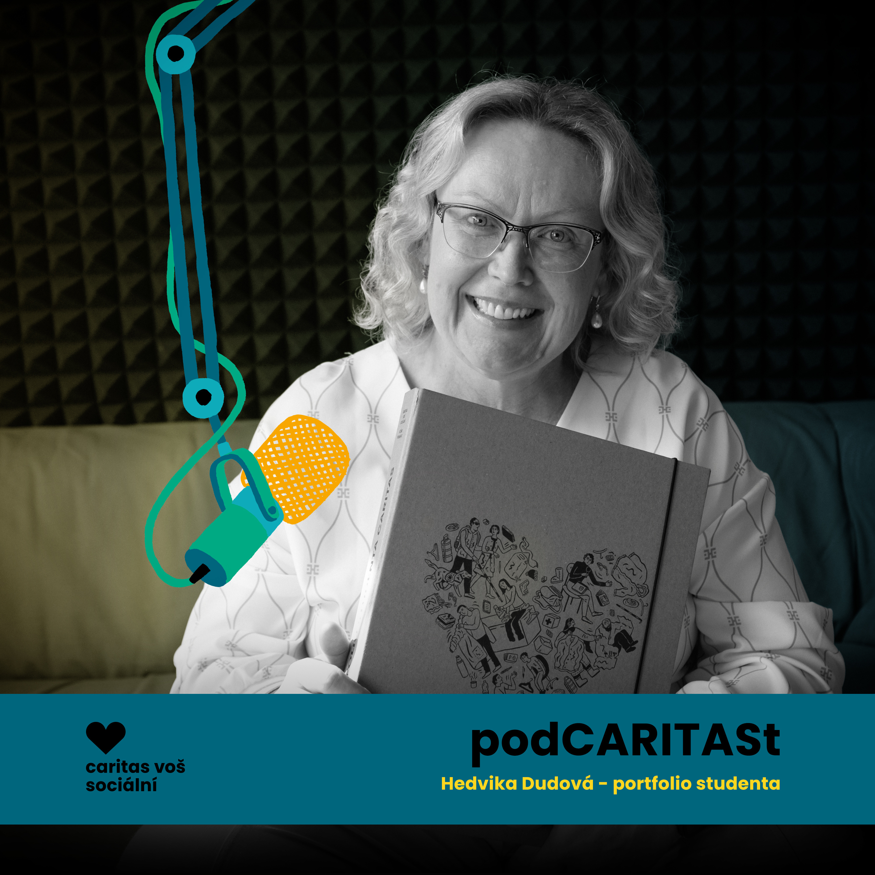 Hedvika Dudová o portfoliu - spousta lidí se neumí ohodnotit, a proto to portfolio studenty učí episode artwork