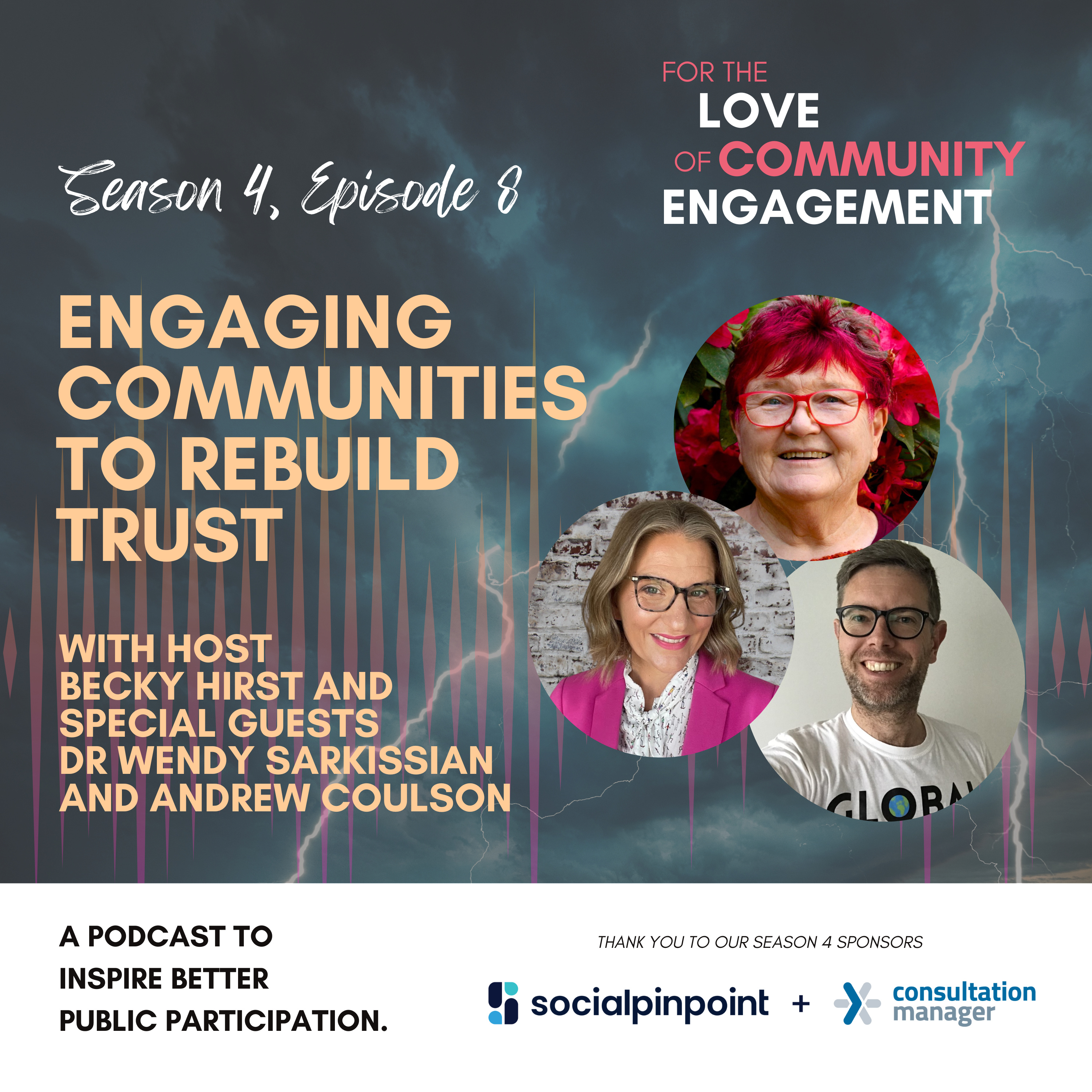 Season 4, Episode 8 - Engaging Communities to Rebuild Trust episode artwork