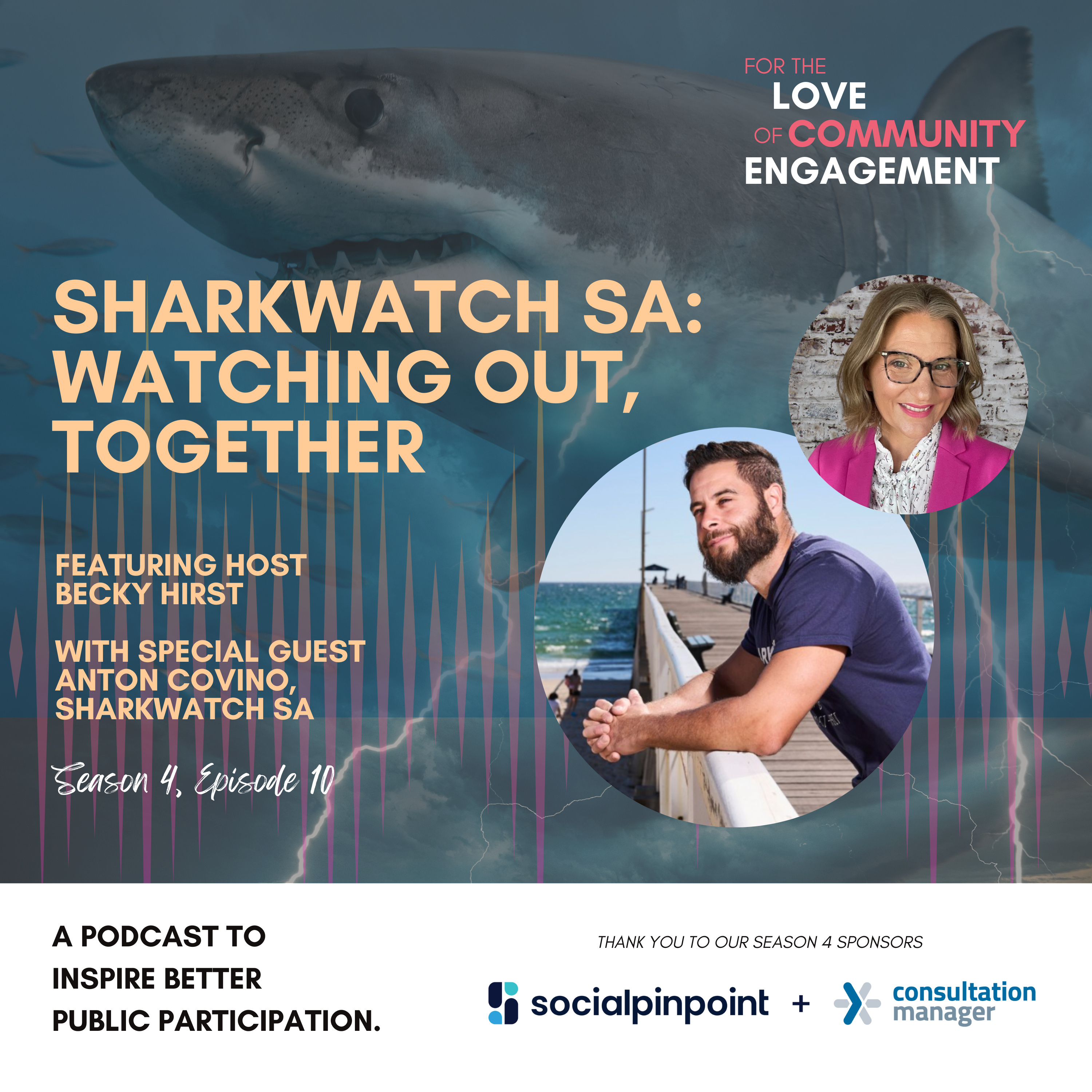 Season 4, Episode 10 - Sharkwatch SA: Watching Out Together with Anton Covino episode artwork