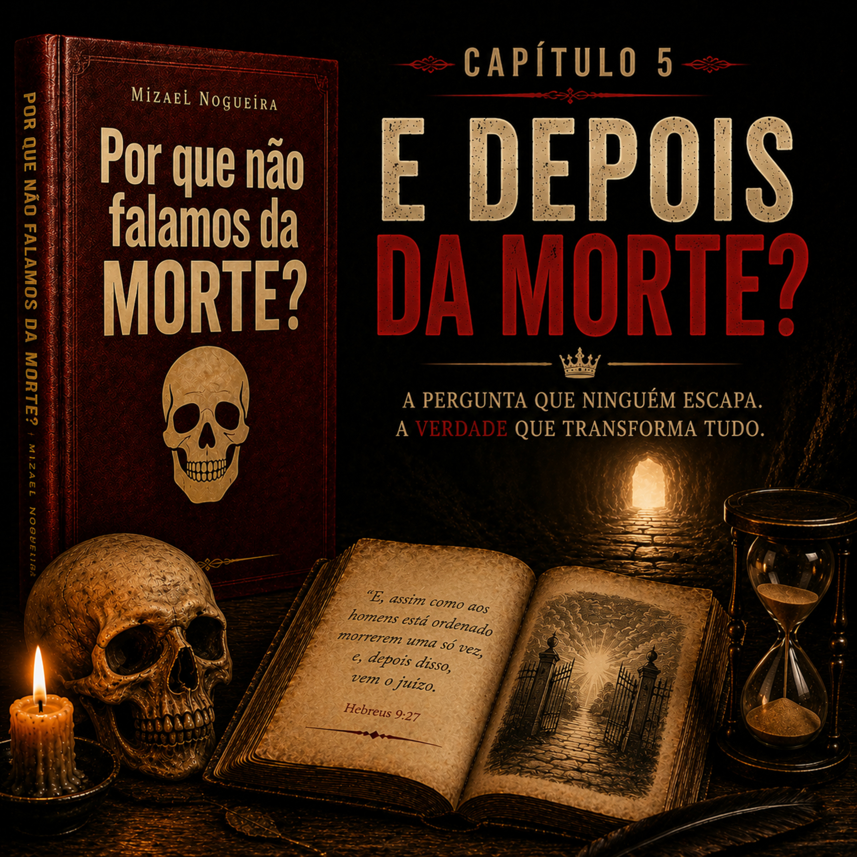 CAPÍTULO 5 — E DEPOIS DA MORTE? | Mizael Nogueira | Livro: Por que não falamos da Morte? episode artwork