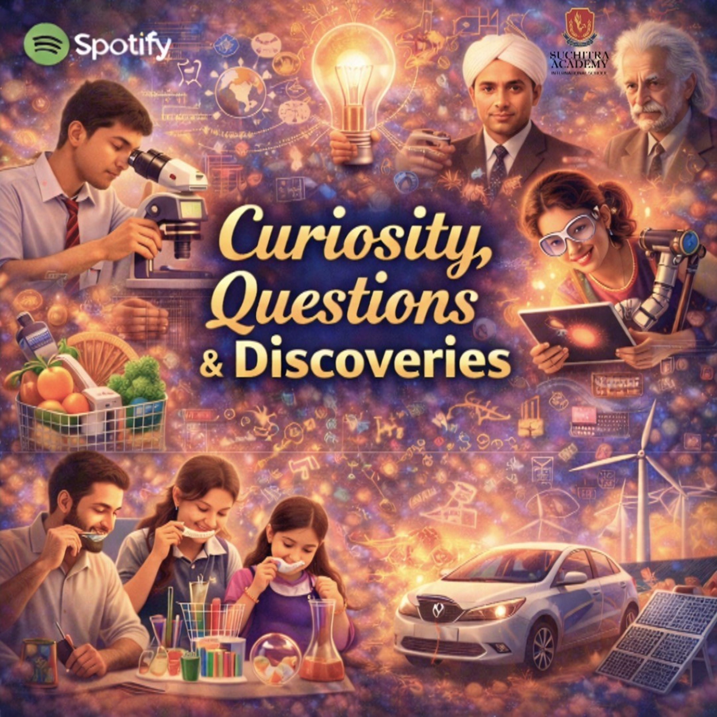 Curiosity, Questions & Discoveries episode artwork