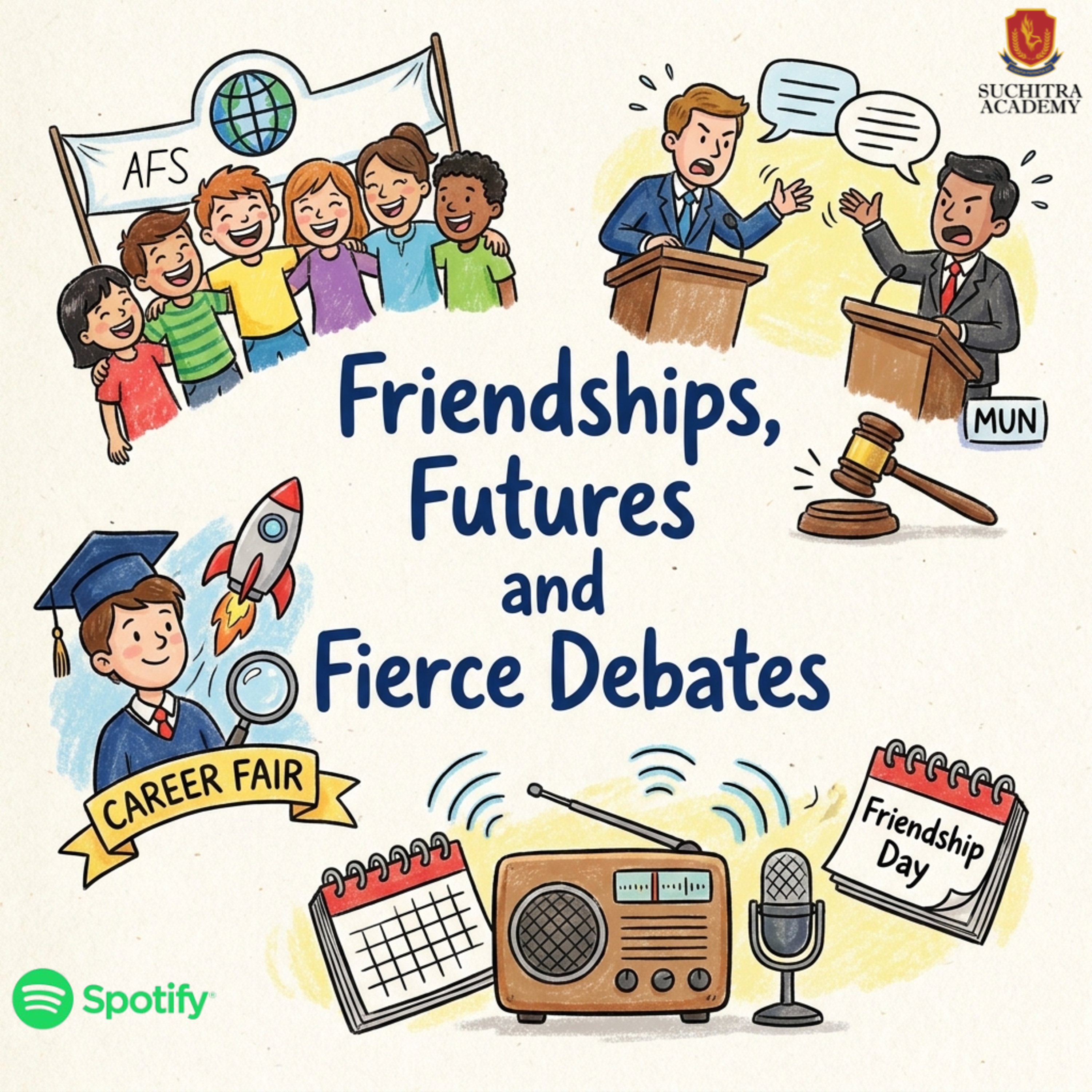 Friendships, Futures and Fierce Debates episode artwork