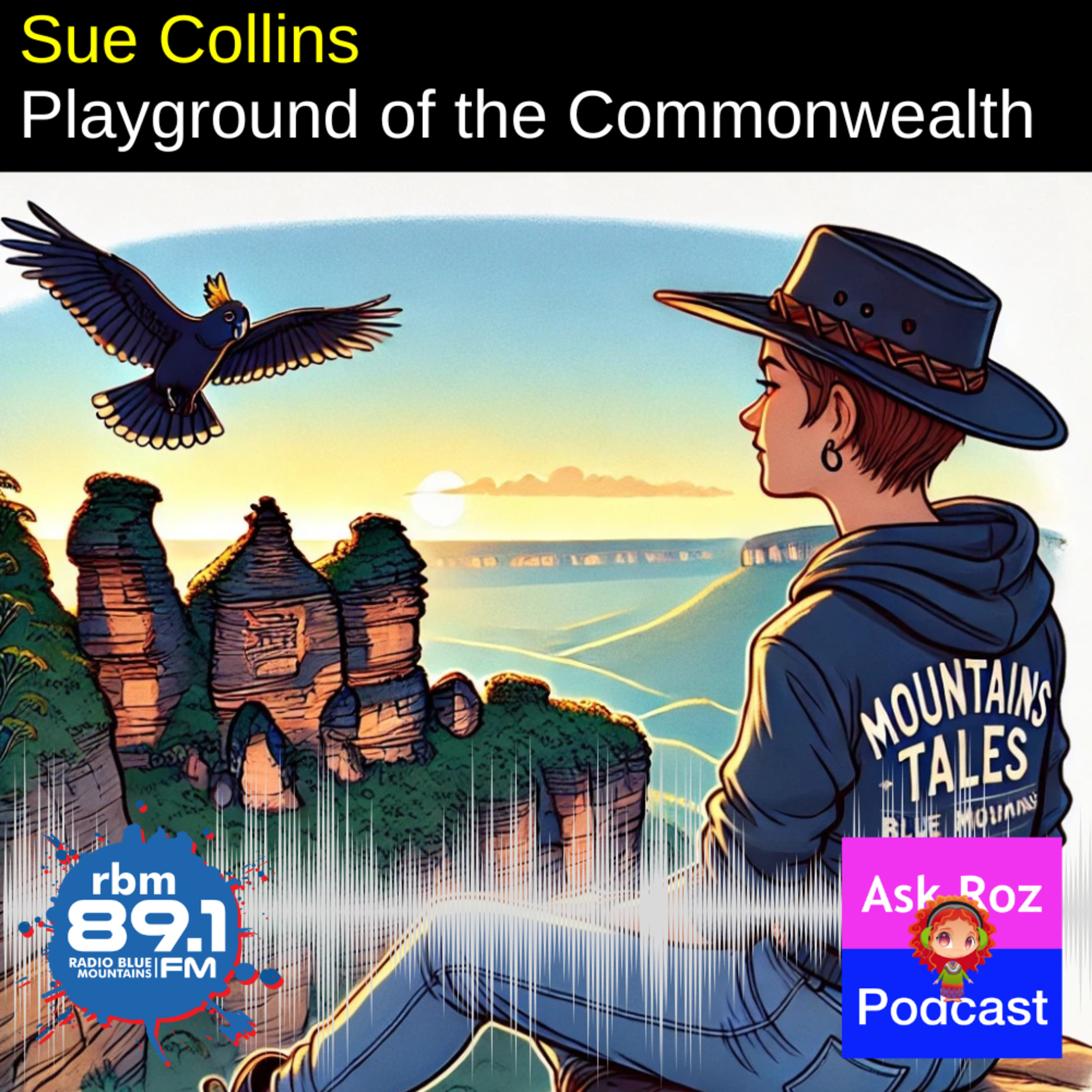 Sue Collins discusses the 'Playground of the Commonwealth' episode artwork