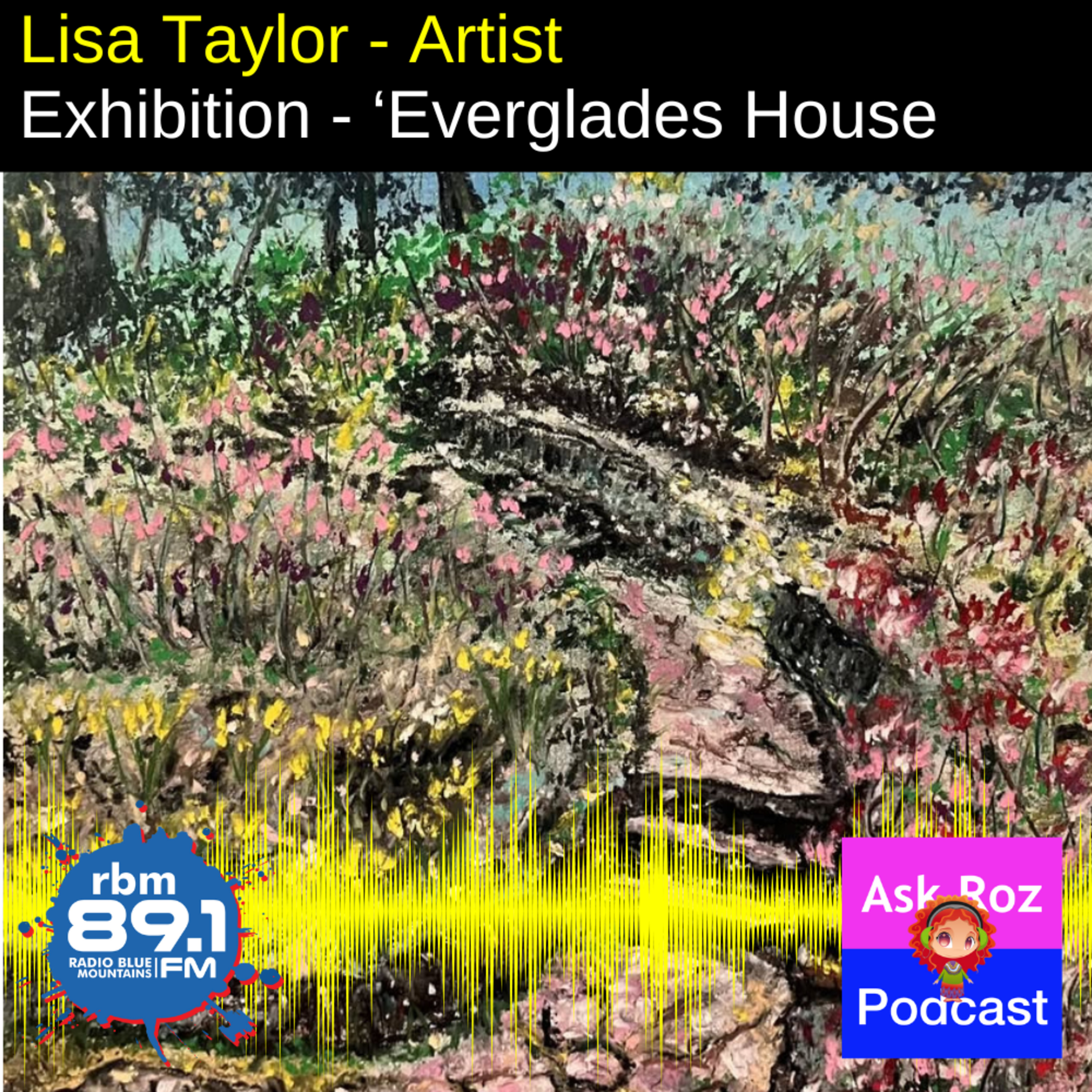 ‘Once Within a Time’ by Lisa Taylor a great exhibition at Everglades House and Garden in January 2026 episode artwork