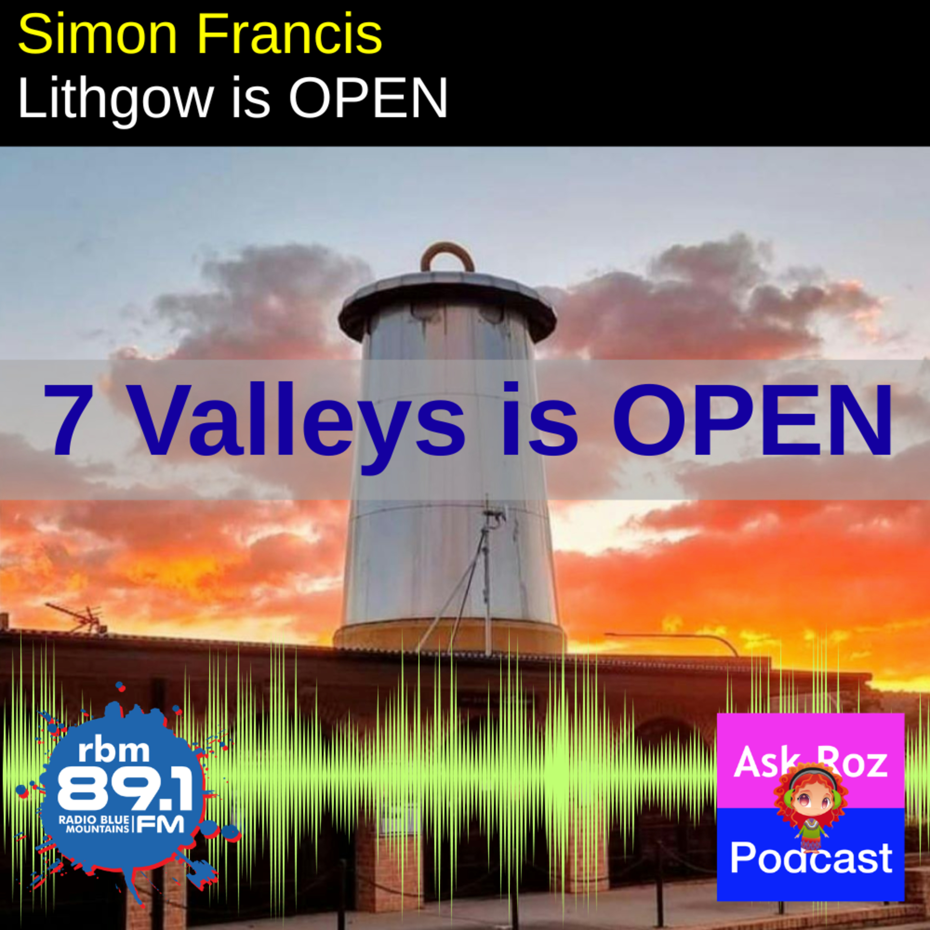 Simon Francis - Lithgow Tourism's Manager discusses what's happening on 7 Valleys episode artwork