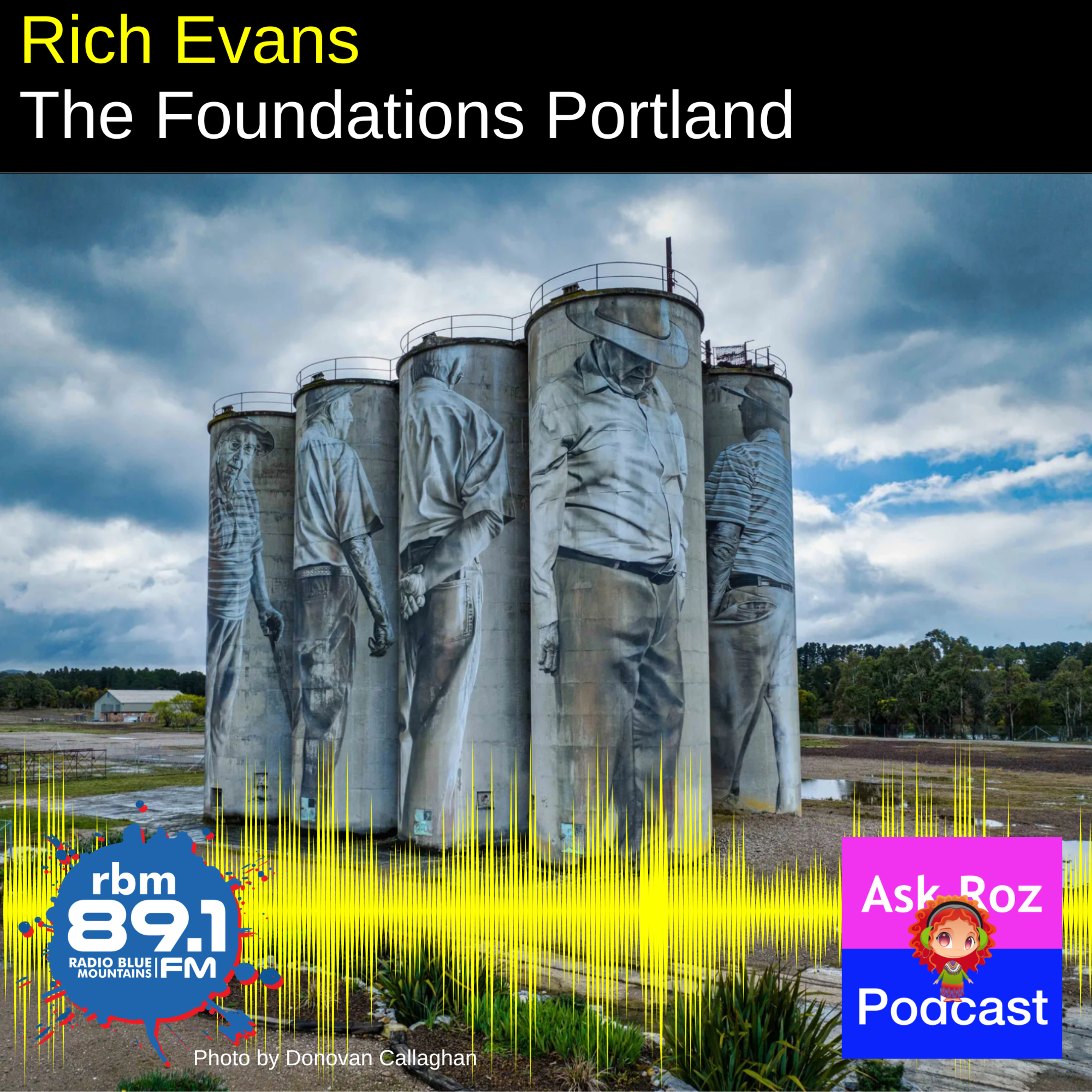 Rich Evans from 'The Foundations Portland chats about Portland NSW episode artwork