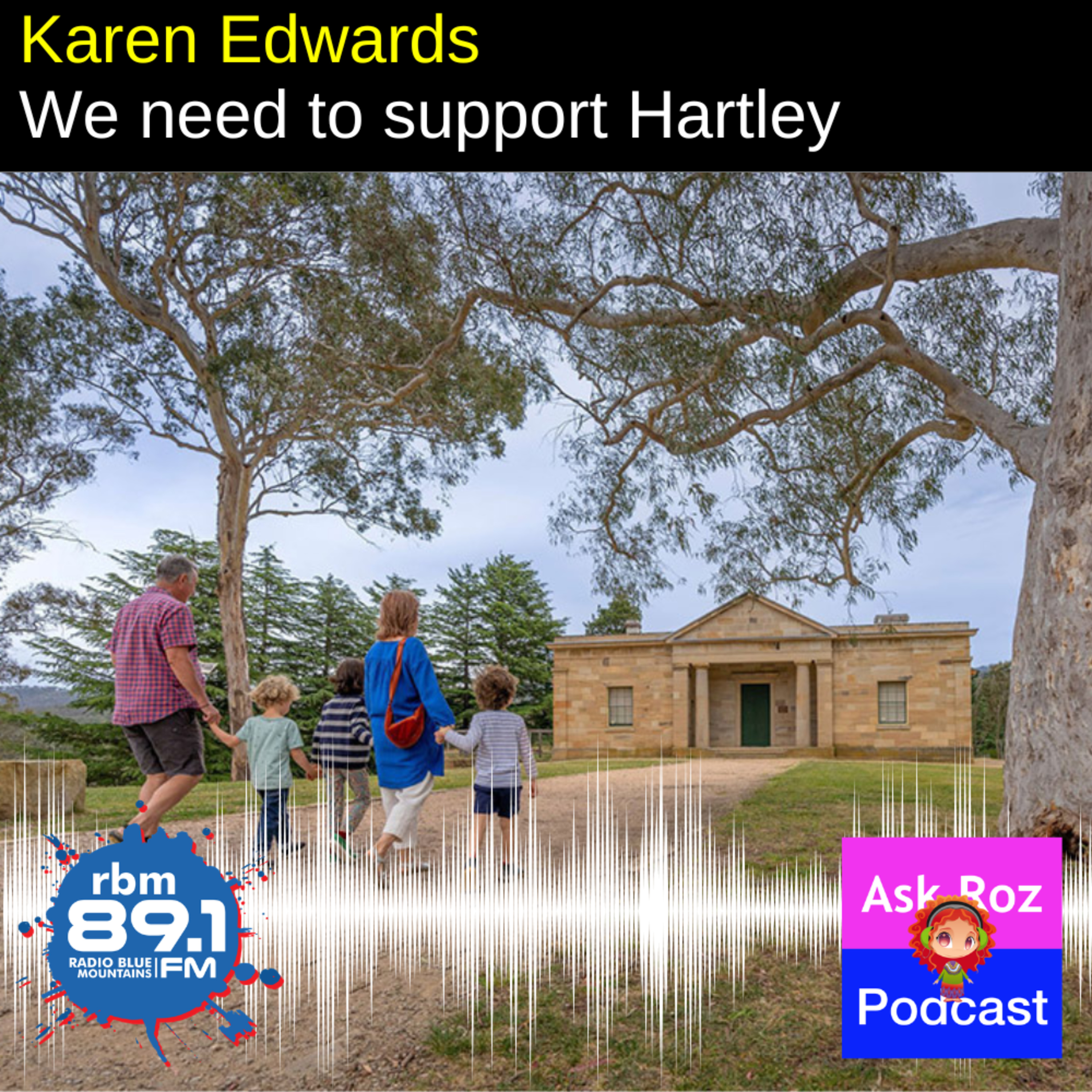 Karen Edwards discusses what's happening in Hartley in August  episode artwork