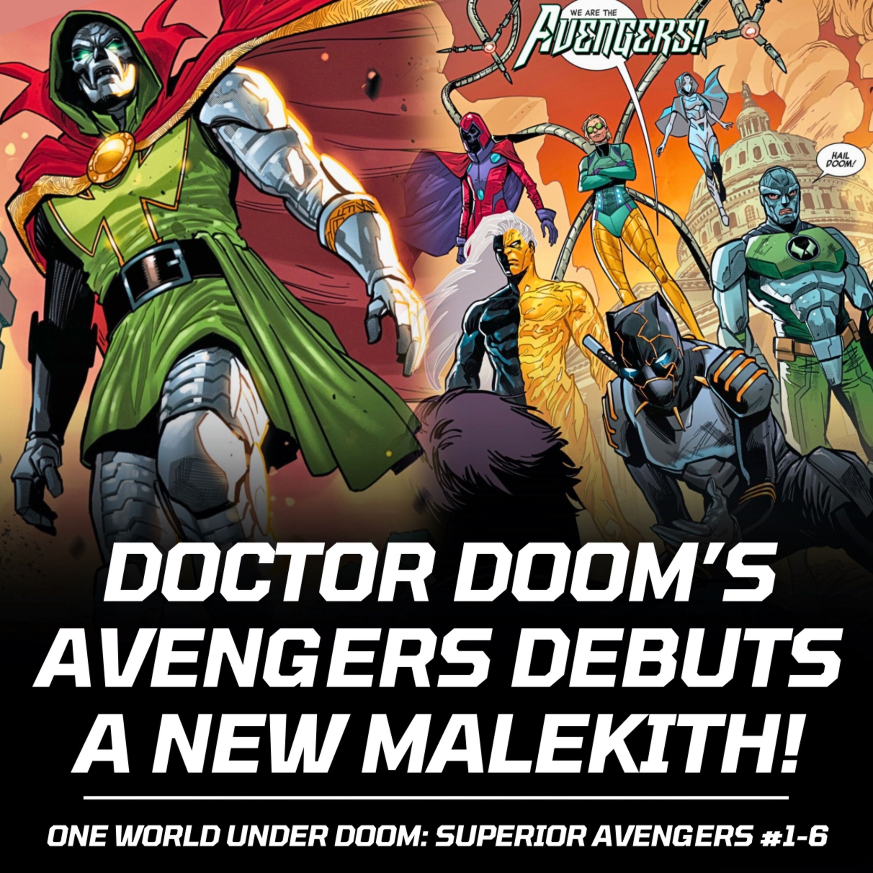 Doctor Doom’s Avengers Debuts a New Malekith! | One World Under Doom: Superior Avengers #1-6