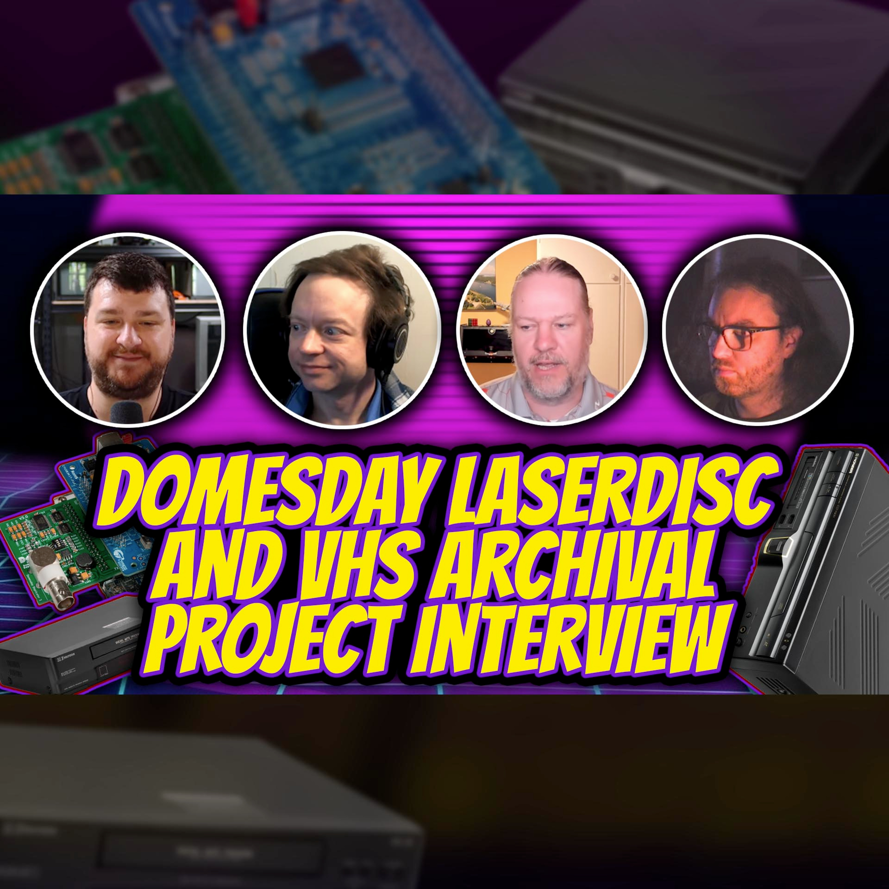 Domesday LaserDisc and VHS Archival Project Interview