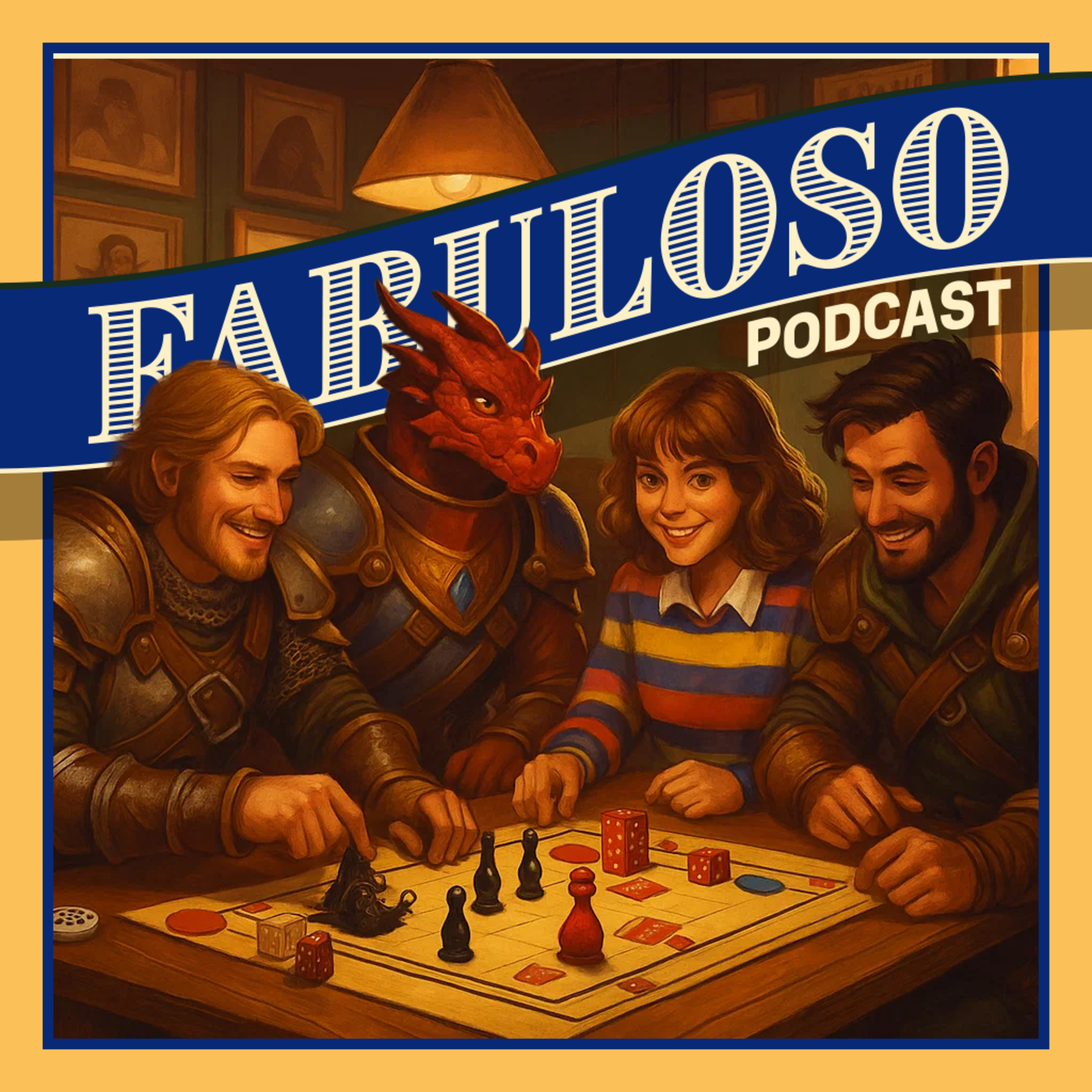 Histórias de RPG Que Só Poderiam Ter Acontecido Na Mesa | Fabuloso Podcast episode artwork