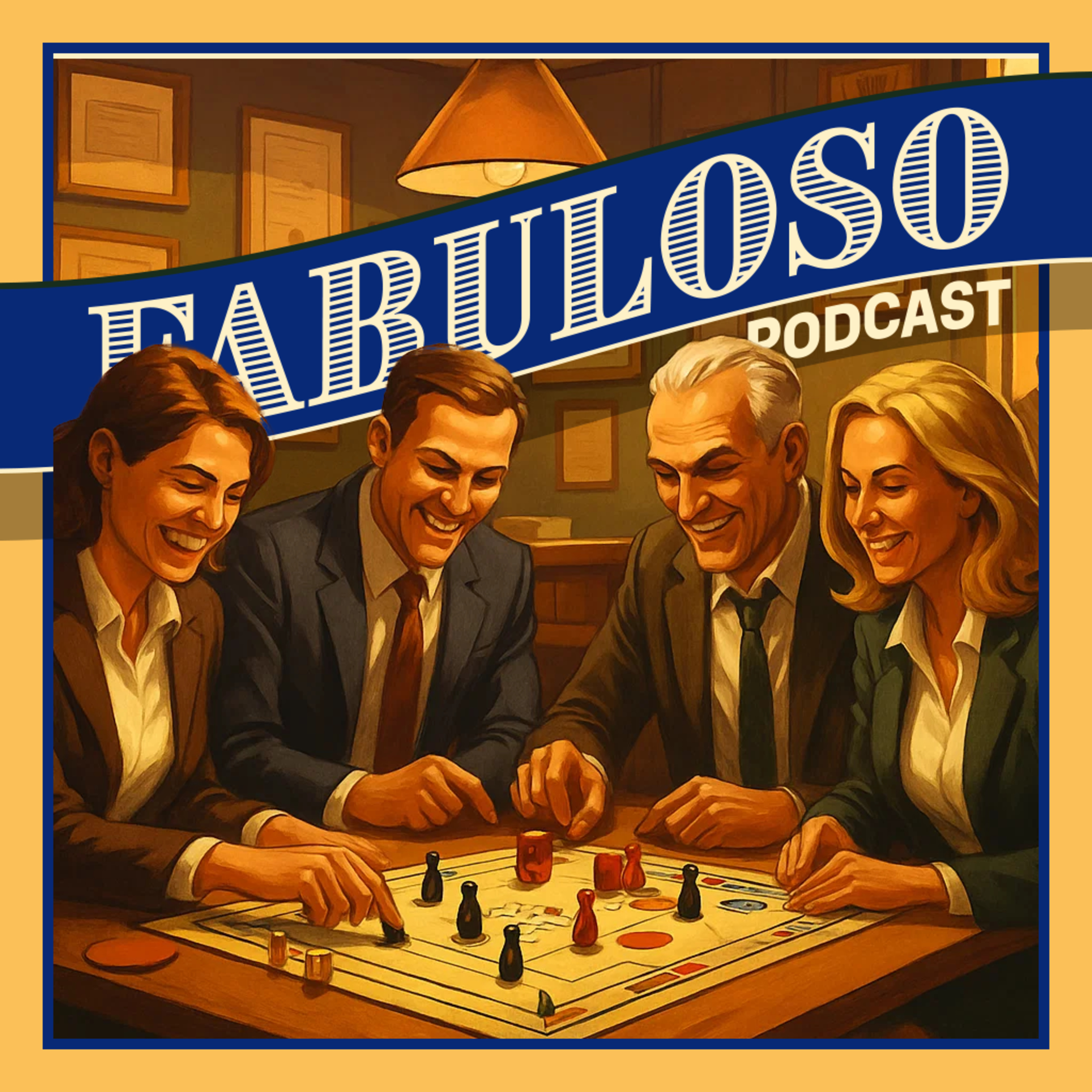 Dinâmica de Grupo com Jogos de Tabuleiro: Do Trabalho à Diversão | Fabuloso Podcast episode artwork