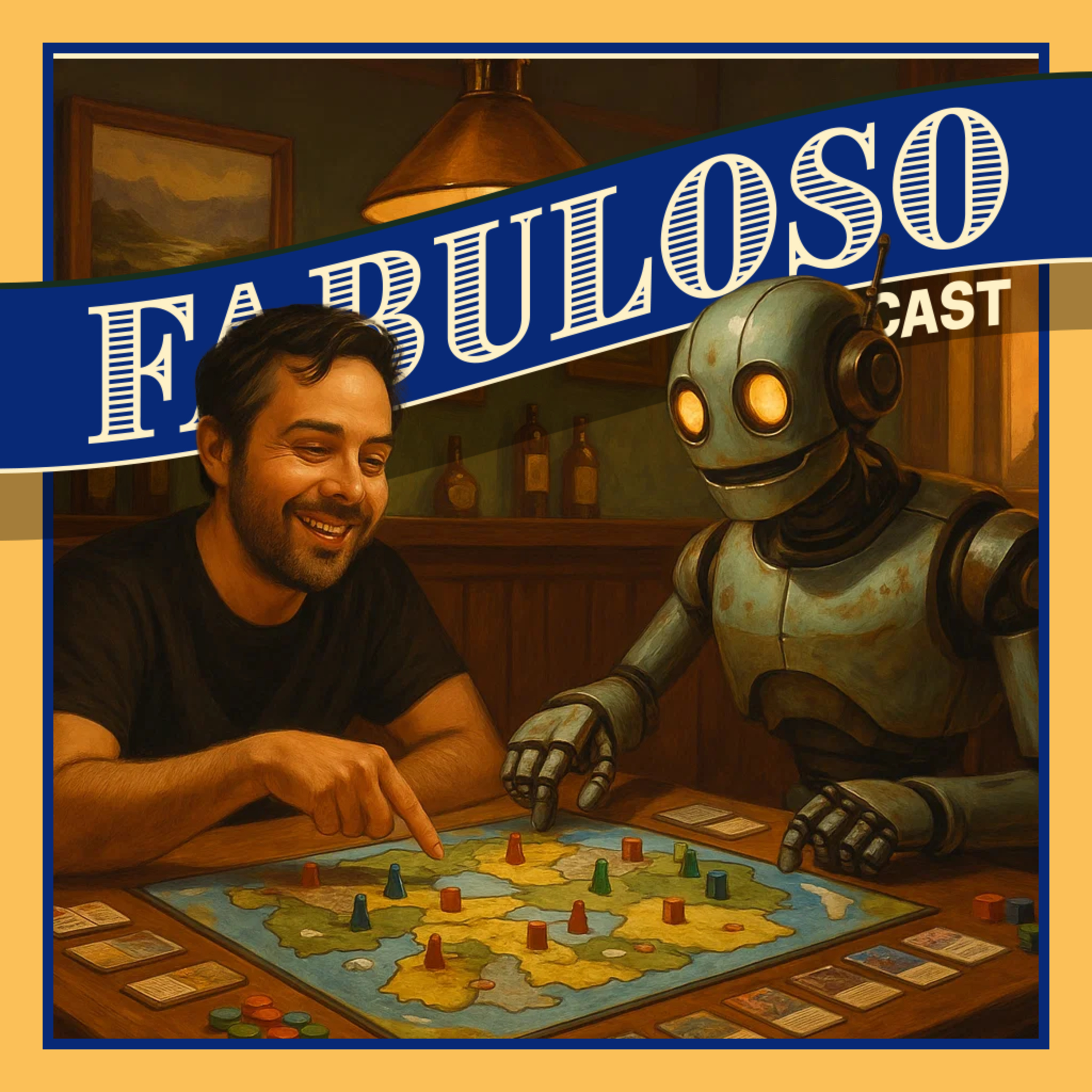 Autômatos em Jogos de Tabuleiro: Design, Limites e Boas Ideias | Fabuloso Podcast episode artwork