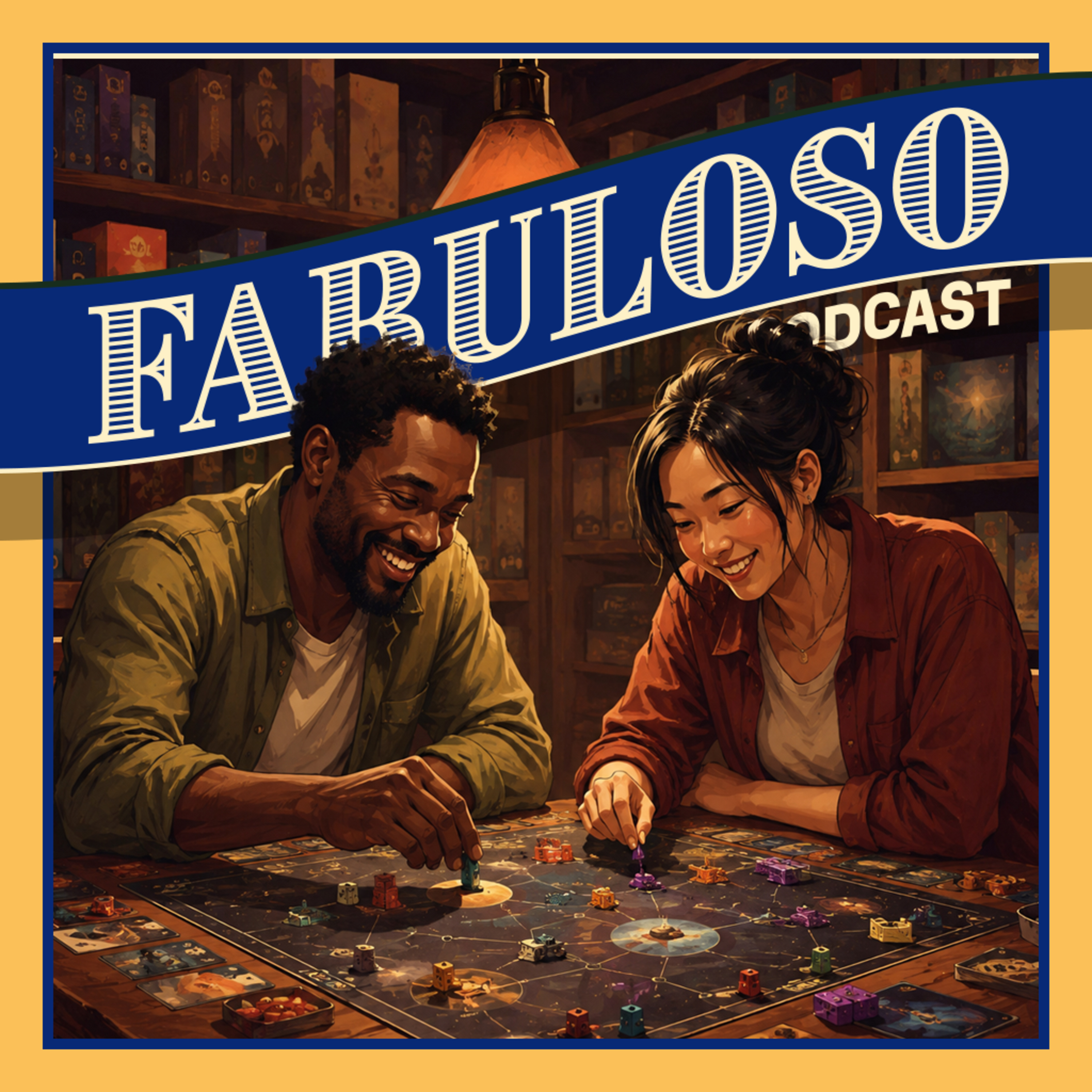 Planejamento, Caos e Mecânicas Polêmicas nos Board Games | Fabuloso Podcast episode artwork