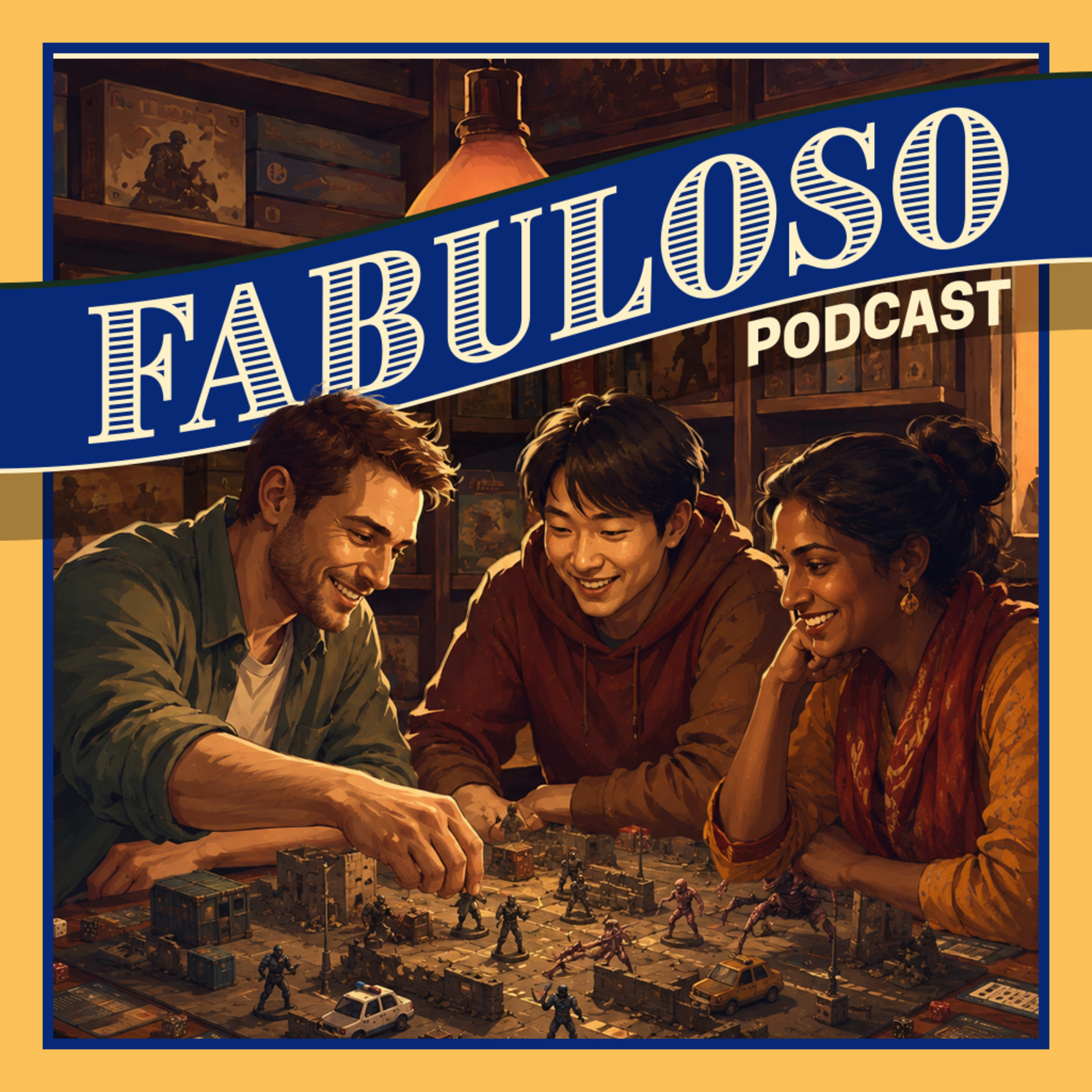 Jogos de Miniaturas vs Wargames: Entenda as diferenças | Fabuloso Podcast episode artwork
