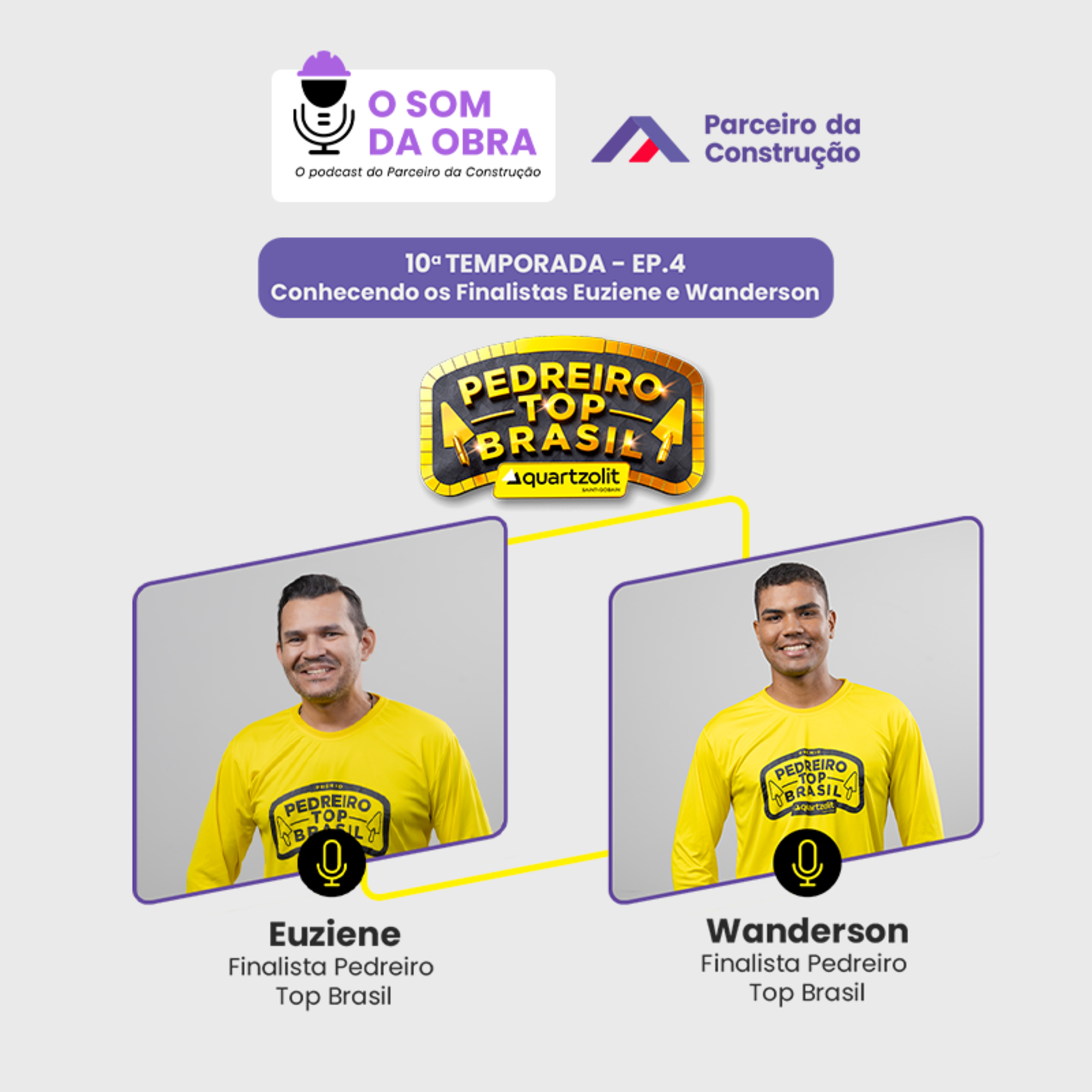 10ª TEMPORADA - EP. 4 - Conhecendo os Finalistas Euziene e Wanderson