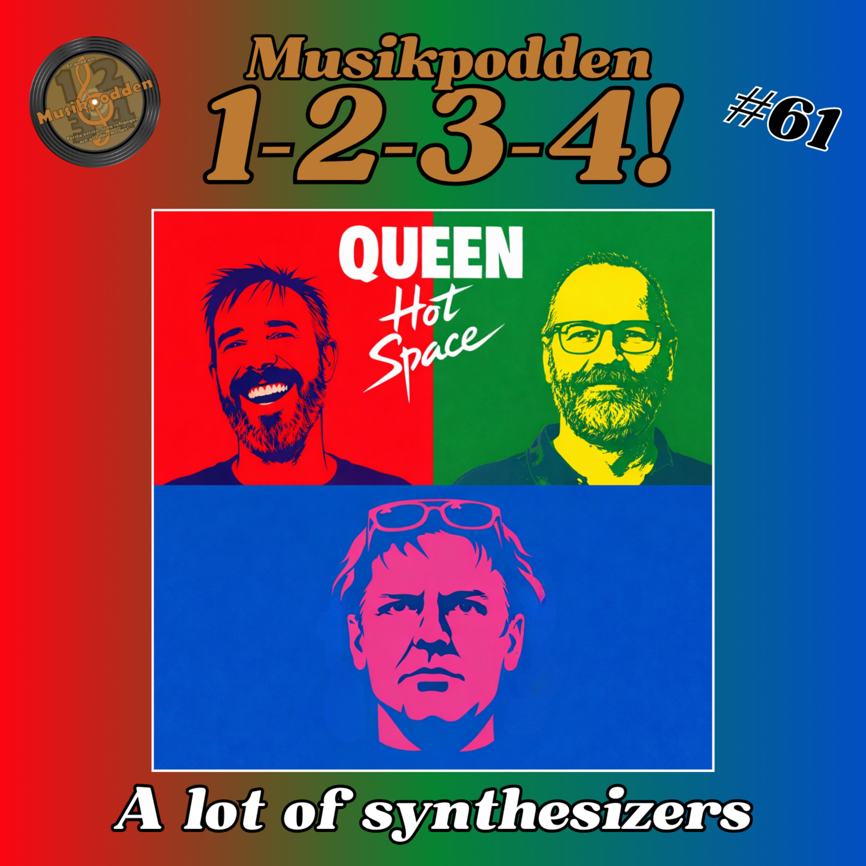#61 - Queen, A lot of synthesizers episode artwork